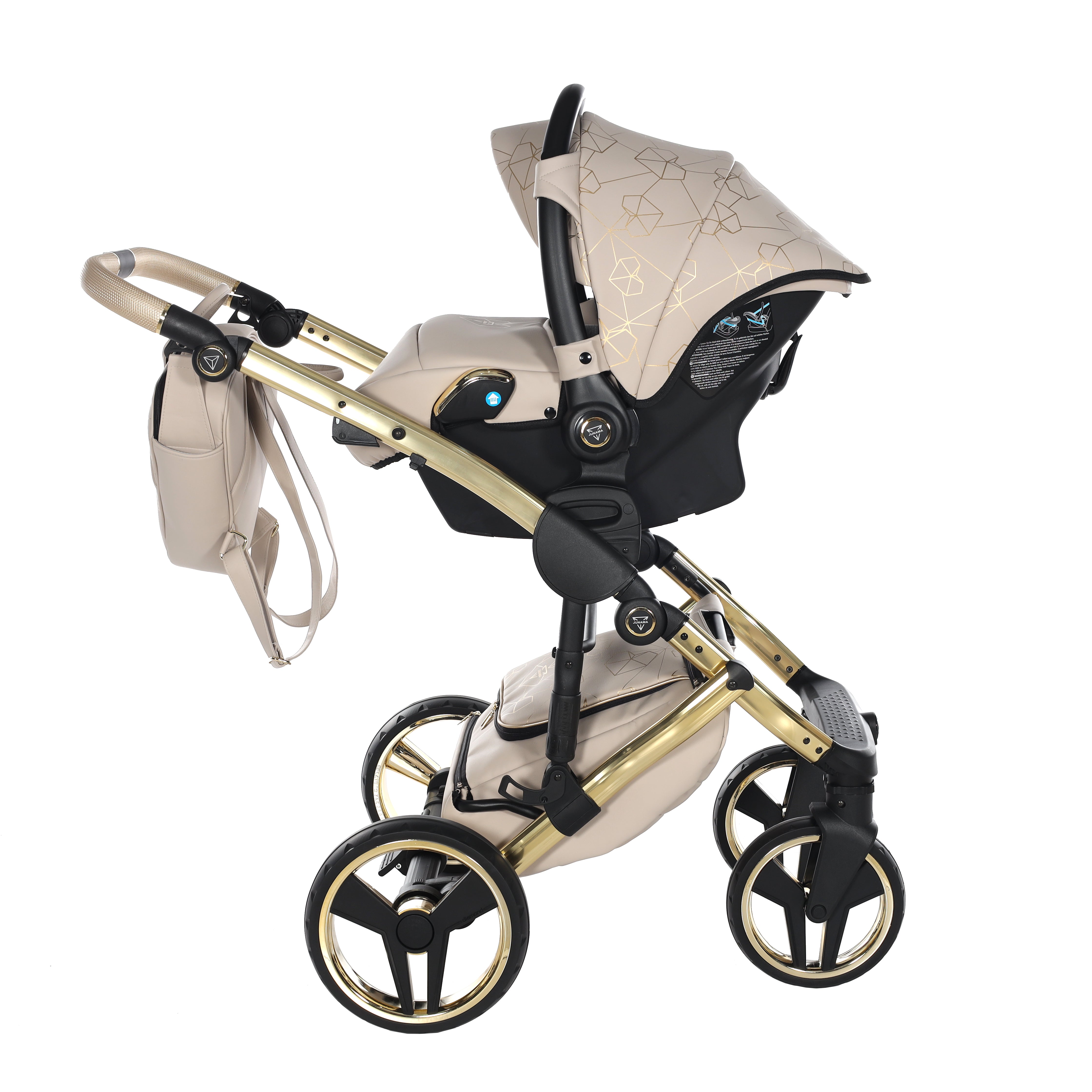 JUNAMA Kombikinderwagen Diamond Heart