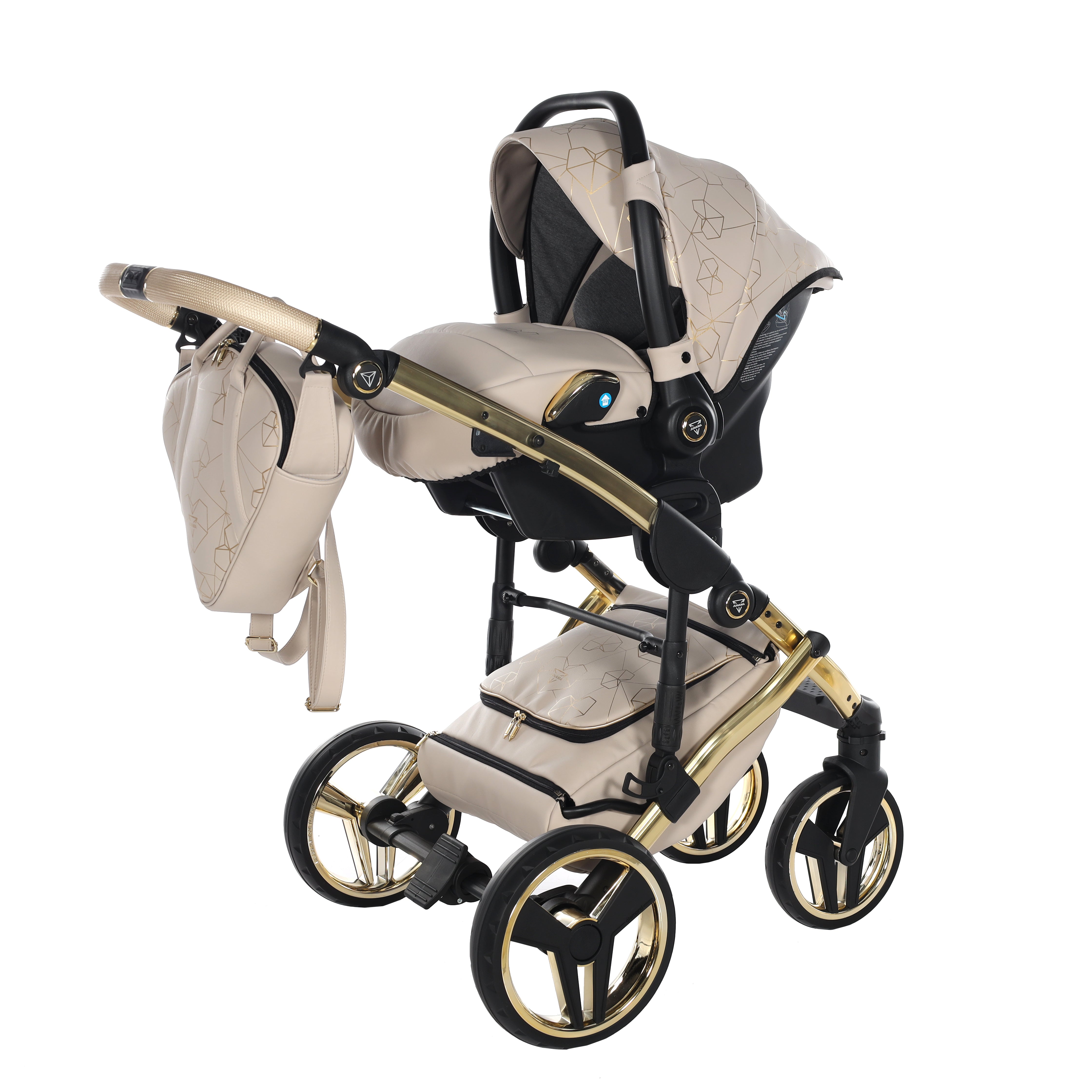JUNAMA Kombikinderwagen Diamond Heart
