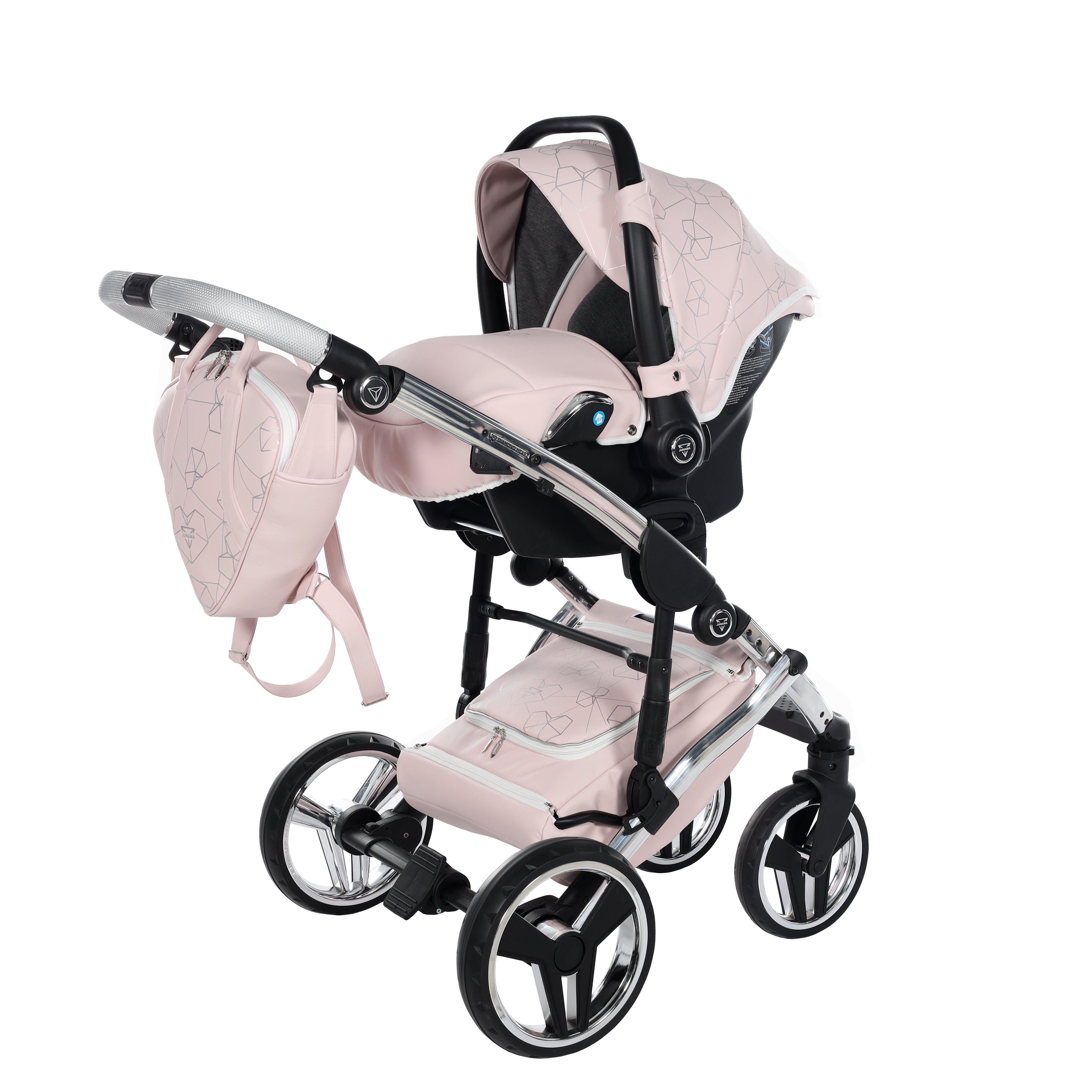 JUNAMA Kombikinderwagen Diamond Heart