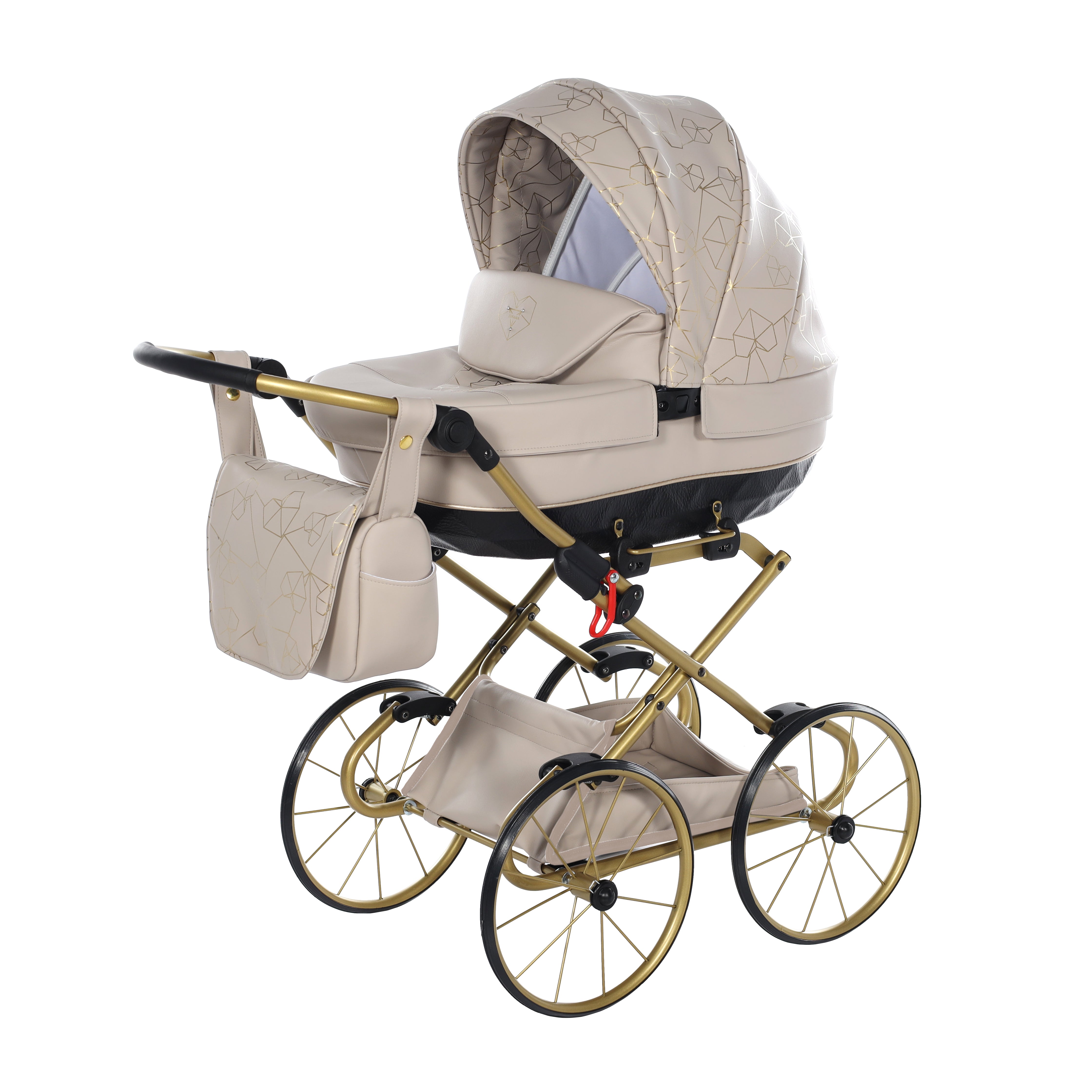 JUNAMA Puppenwagen Heart Mini