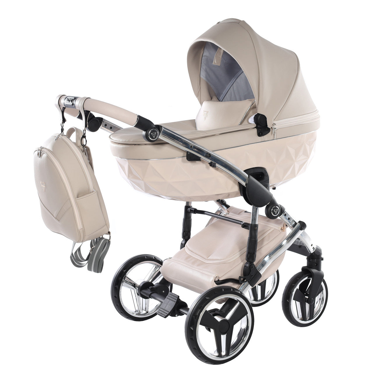JUNAMA Kombikinderwagen Diamond Fluo Beige Special