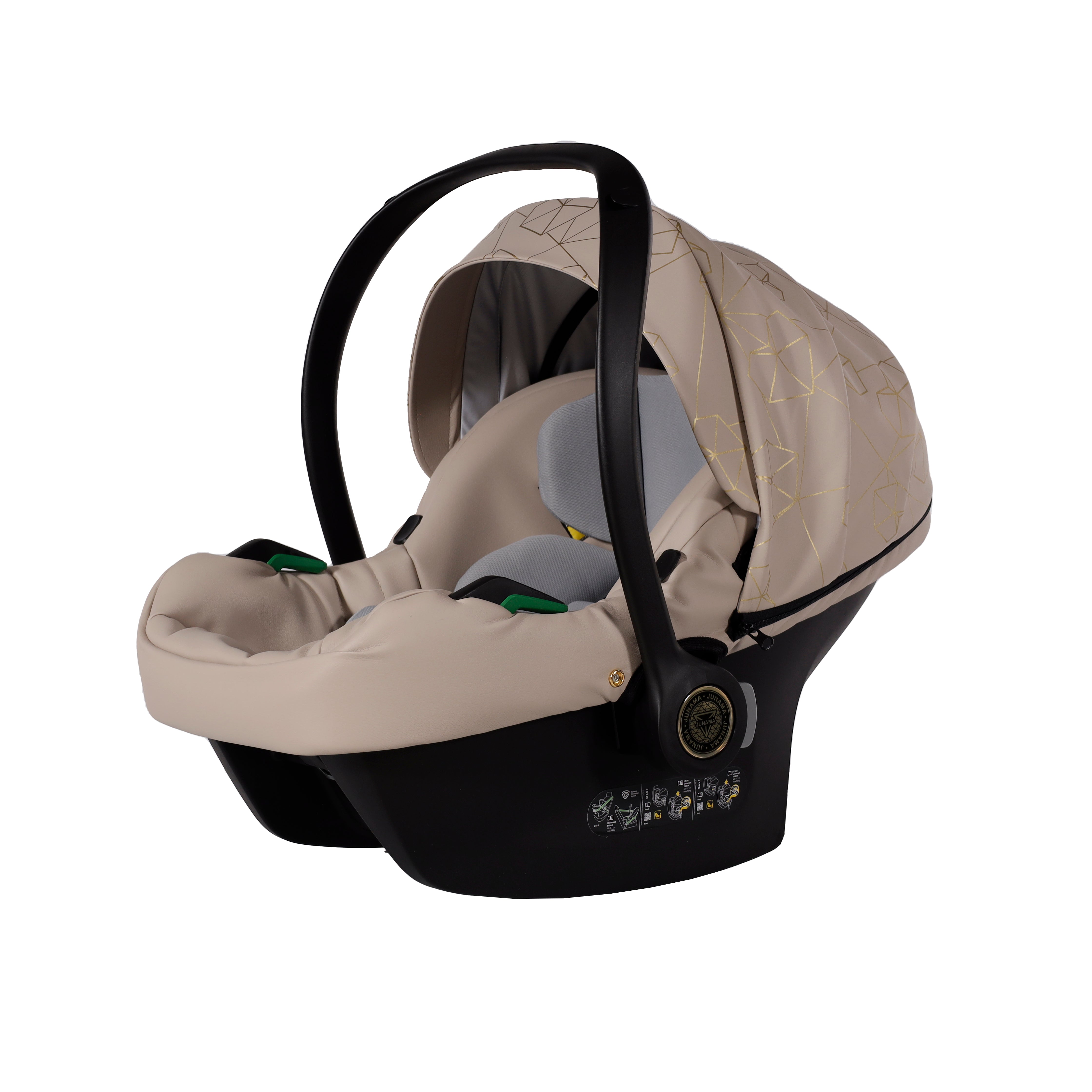 JUNAMA Babyschale Diamond Heart
