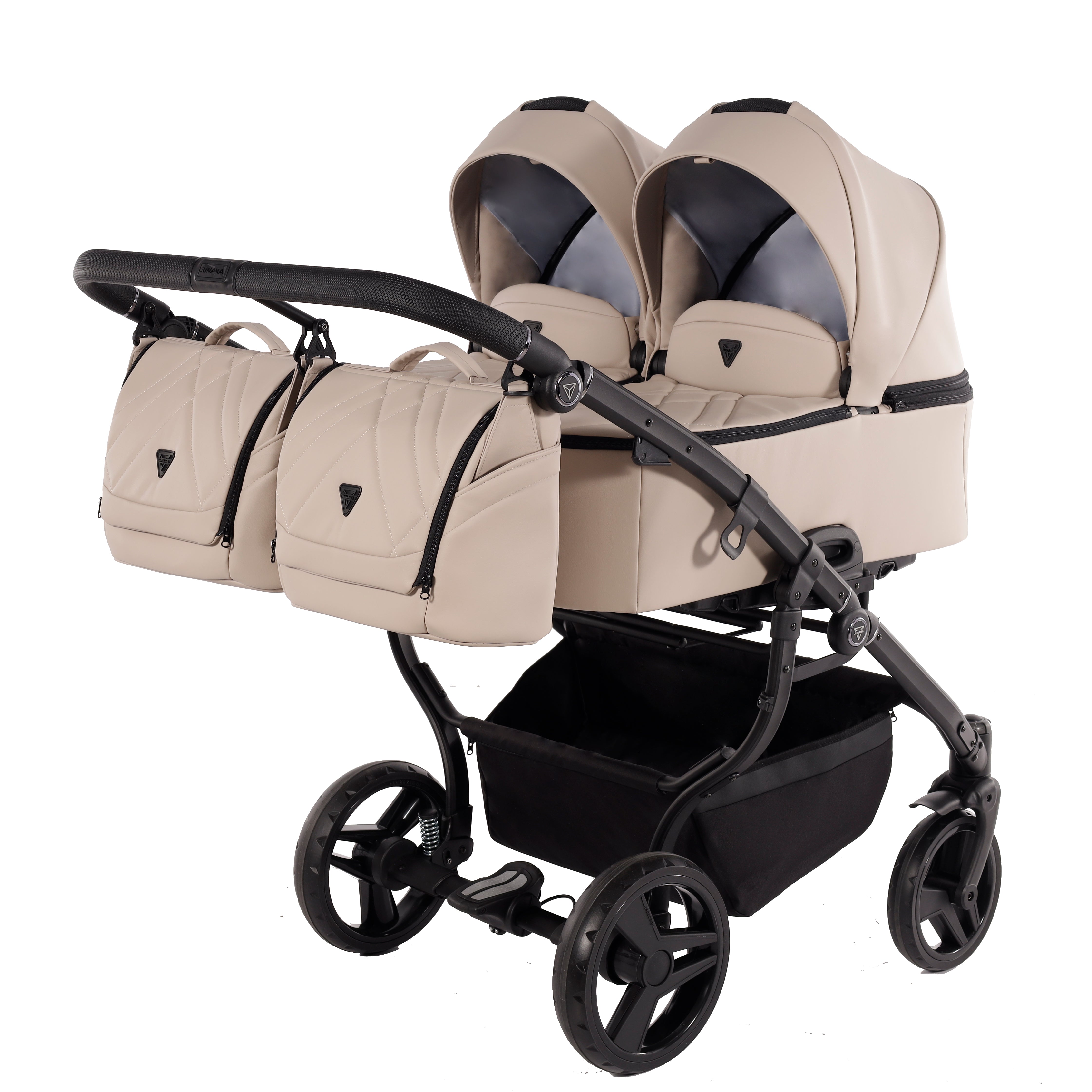 JUNAMA Zwillingskinderwagen Duo V3 Eco