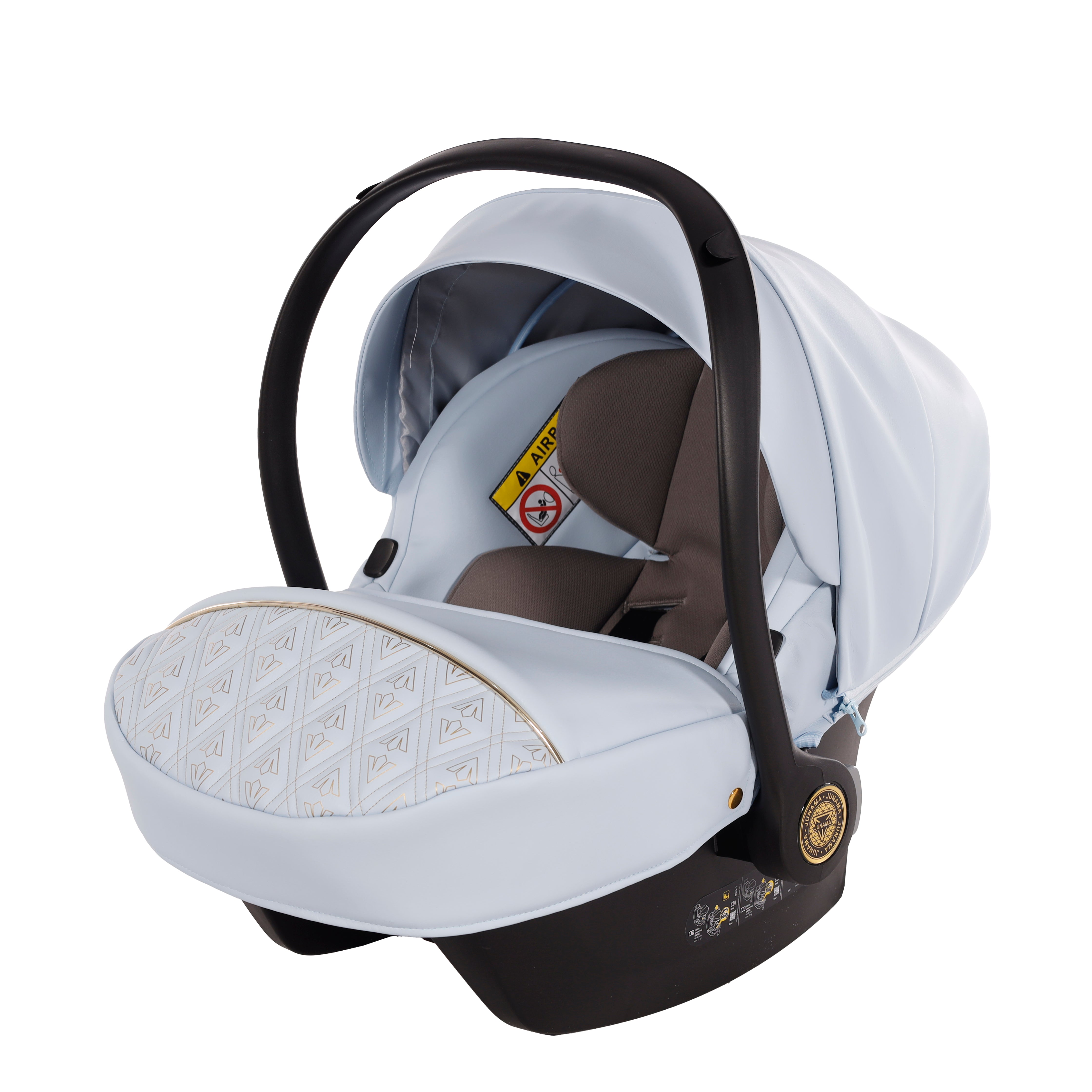 JUNAMA Kombikinderwagen Ellegante Art Deco