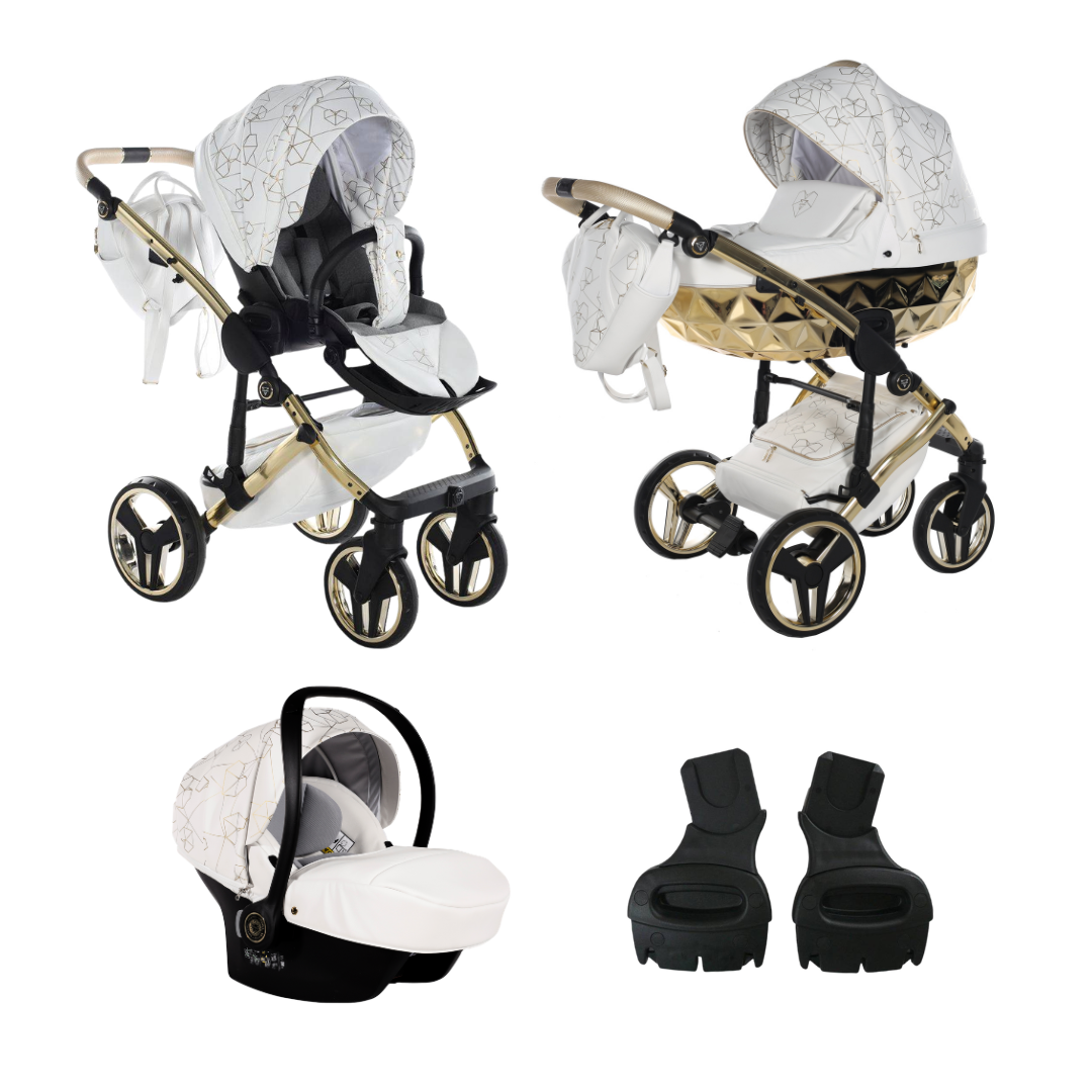 JUNAMA Kombikinderwagen Diamond Heart