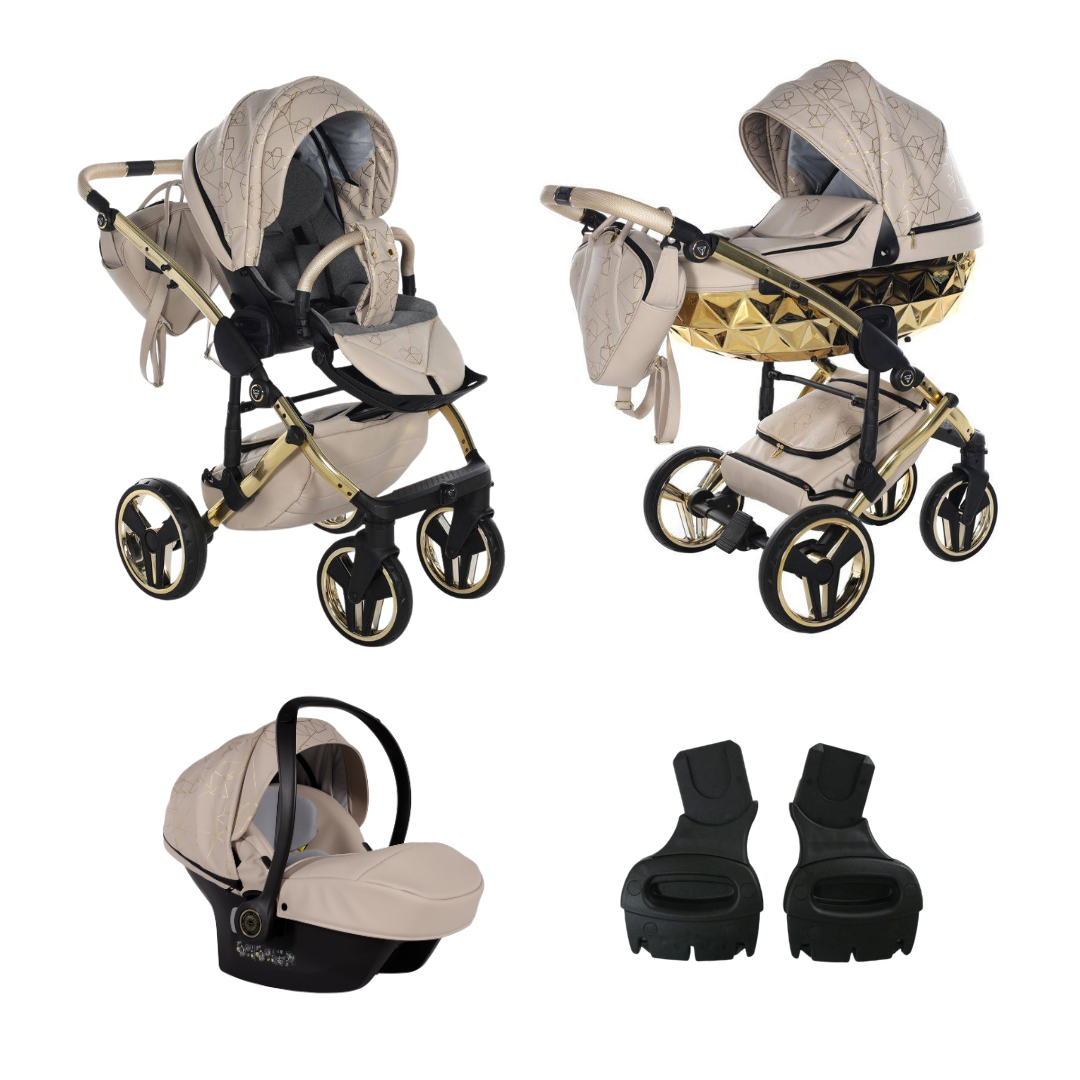 JUNAMA Kombikinderwagen Diamond Heart