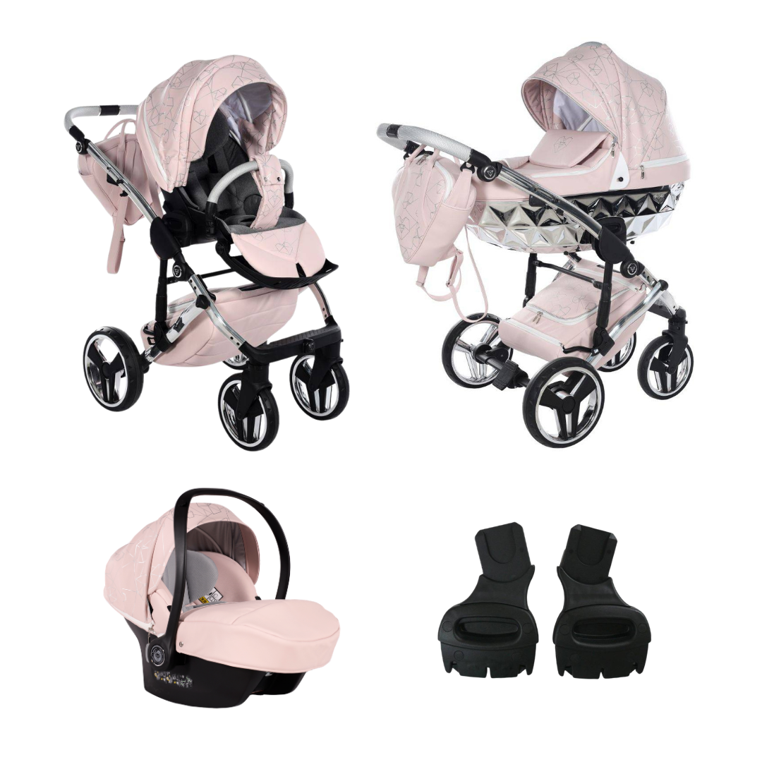 JUNAMA Kombikinderwagen Diamond Heart