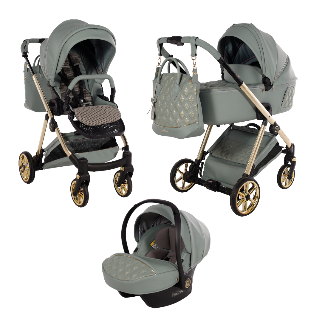 JUNAMA Kombikinderwagen Ellegante Art Deco