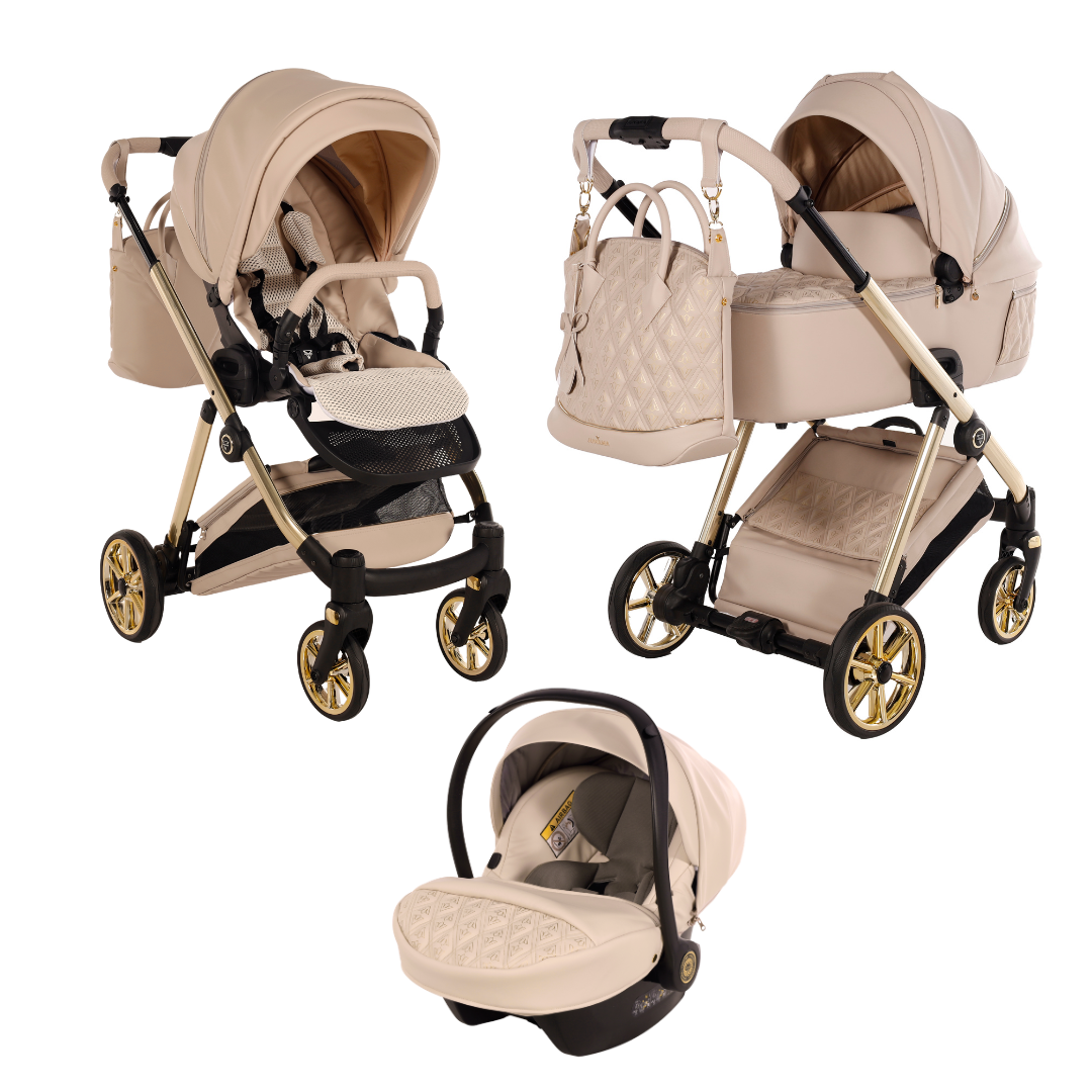 JUNAMA Kombikinderwagen Ellegante Art Deco