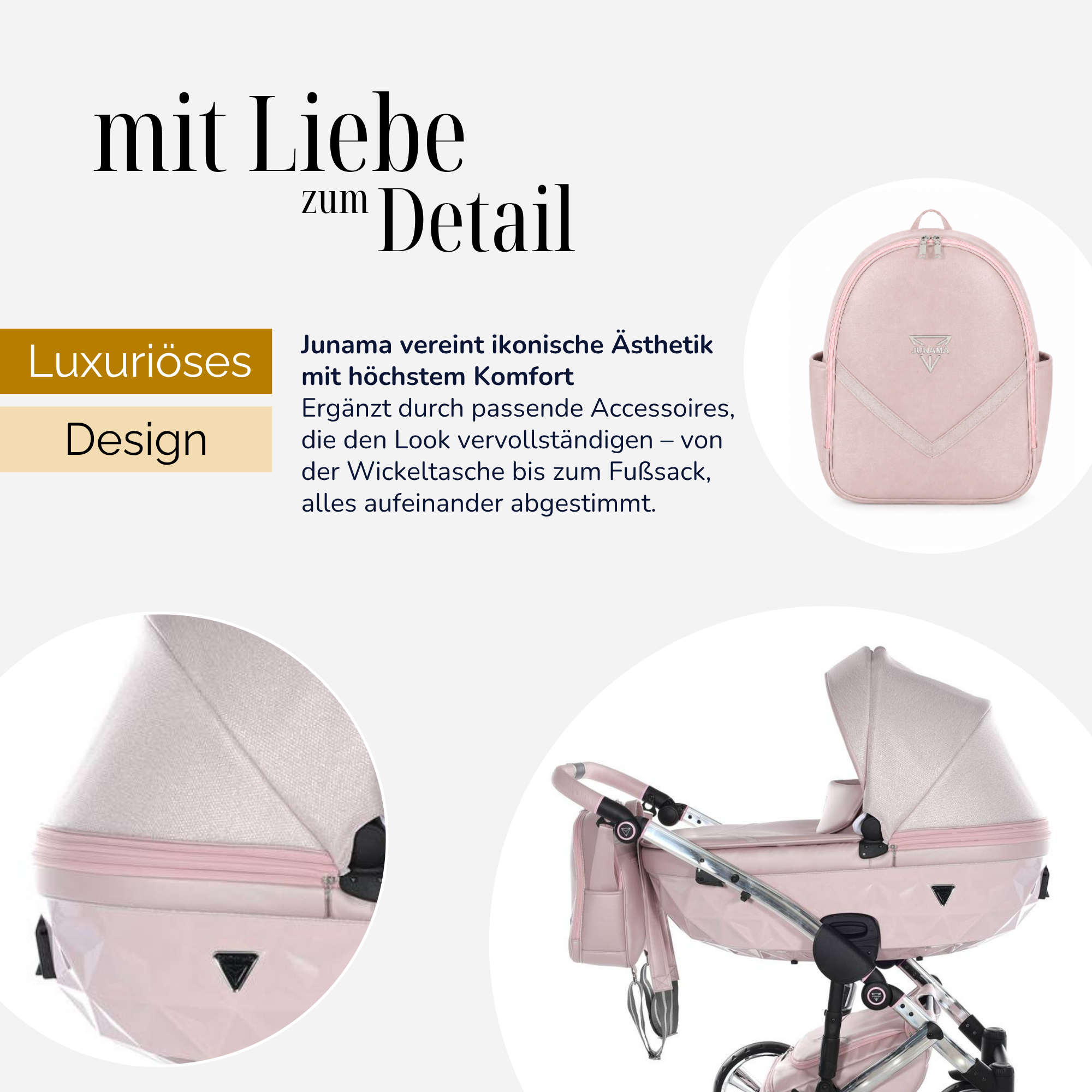 JUNAMA Kombikinderwagen Diamond Dolce
