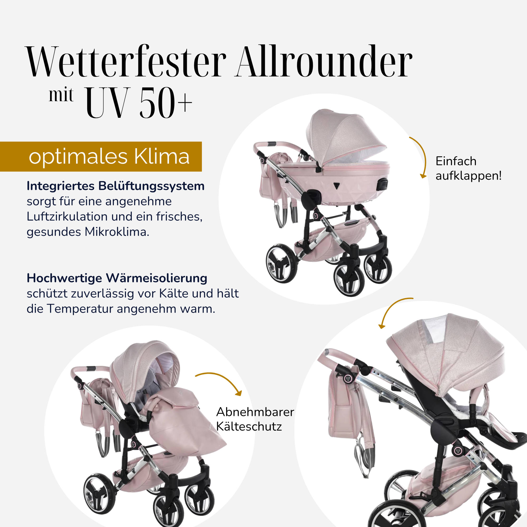 JUNAMA Kombikinderwagen Diamond Dolce