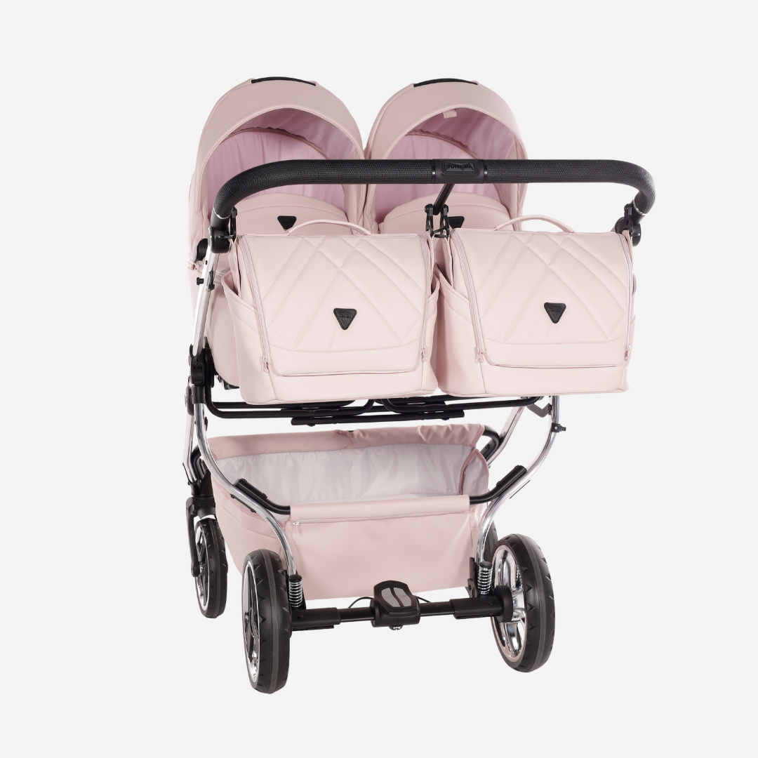 JUNAMA Zwillingskinderwagen Duo V3 Eco