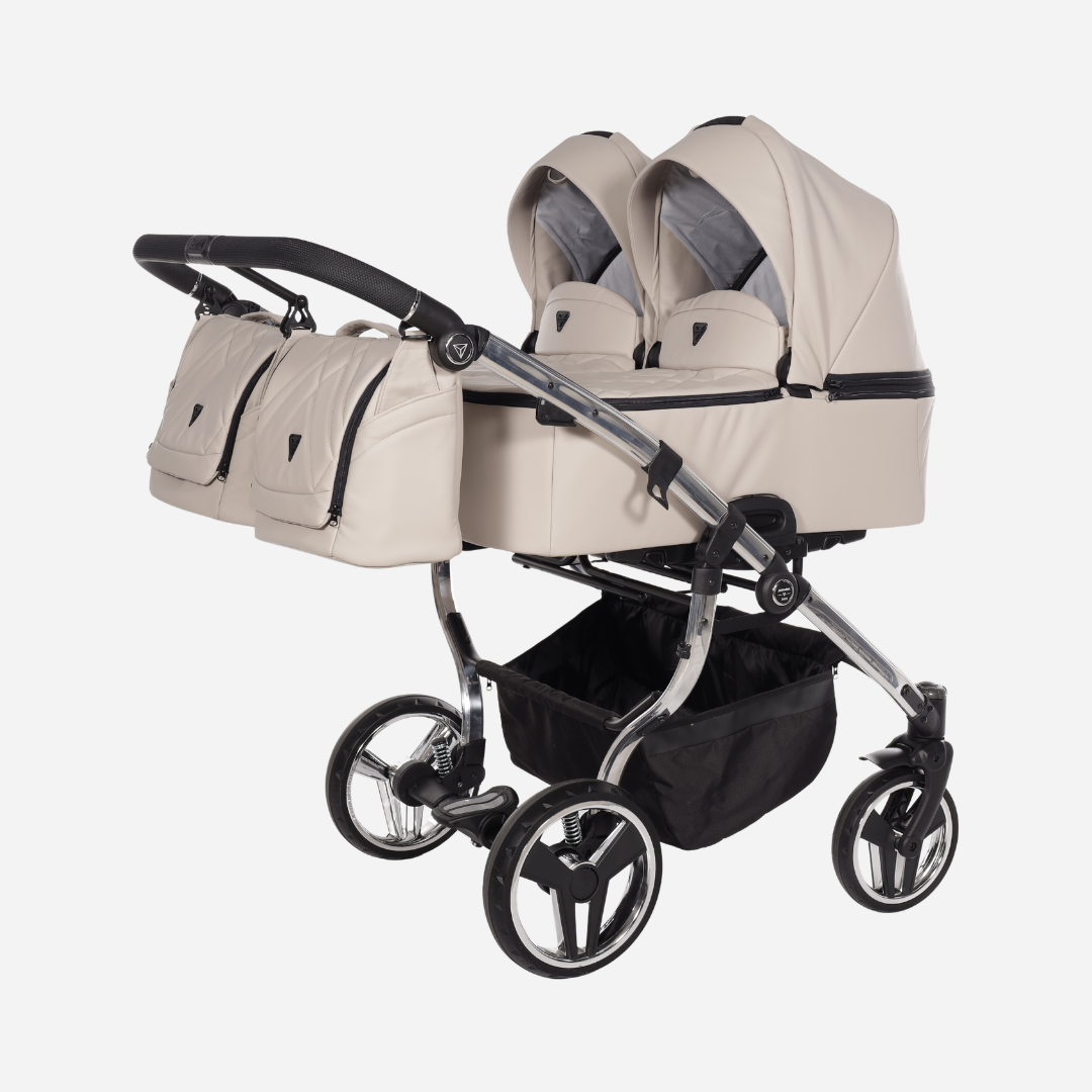 JUNAMA Zwillingskinderwagen Duo V3 Eco