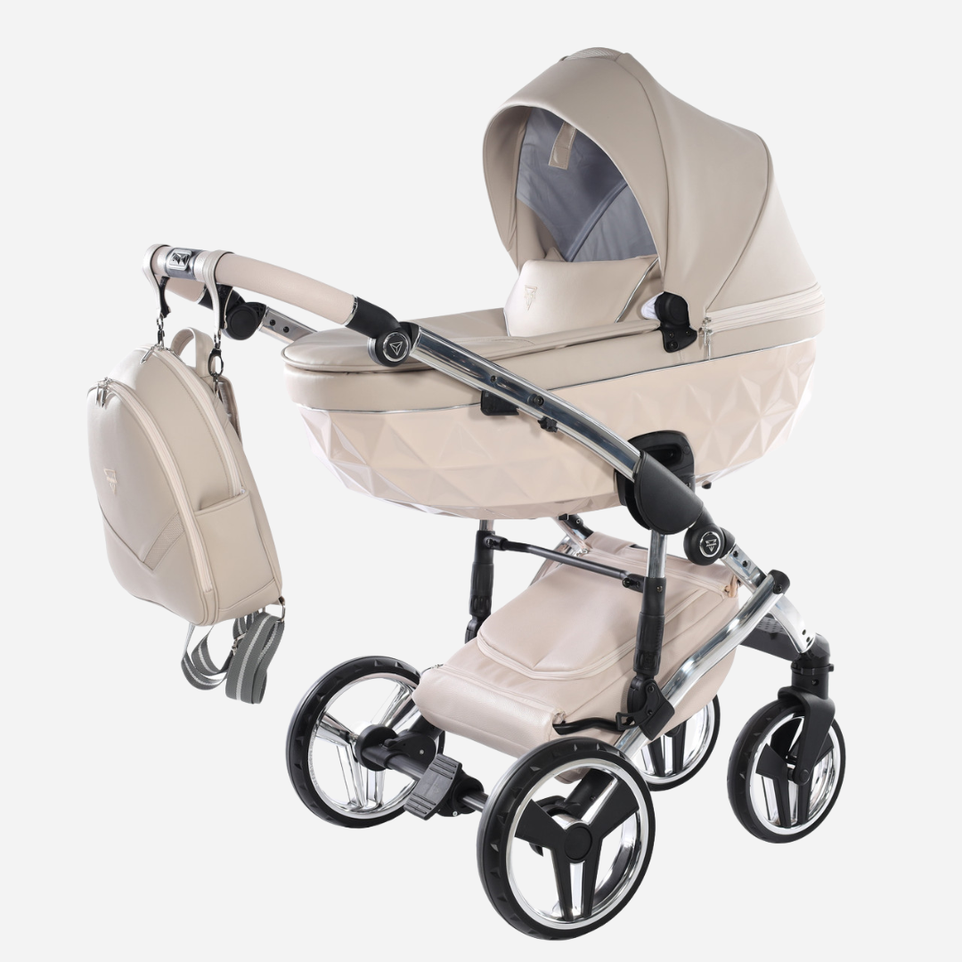 JUNAMA Kombikinderwagen Diamond Fluo Beige Special