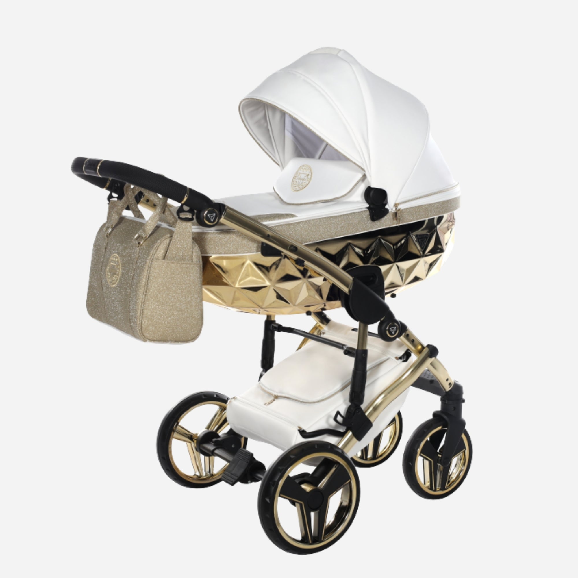 JUNAMA Kombikinderwagen Diamond Hand Craft Glitter