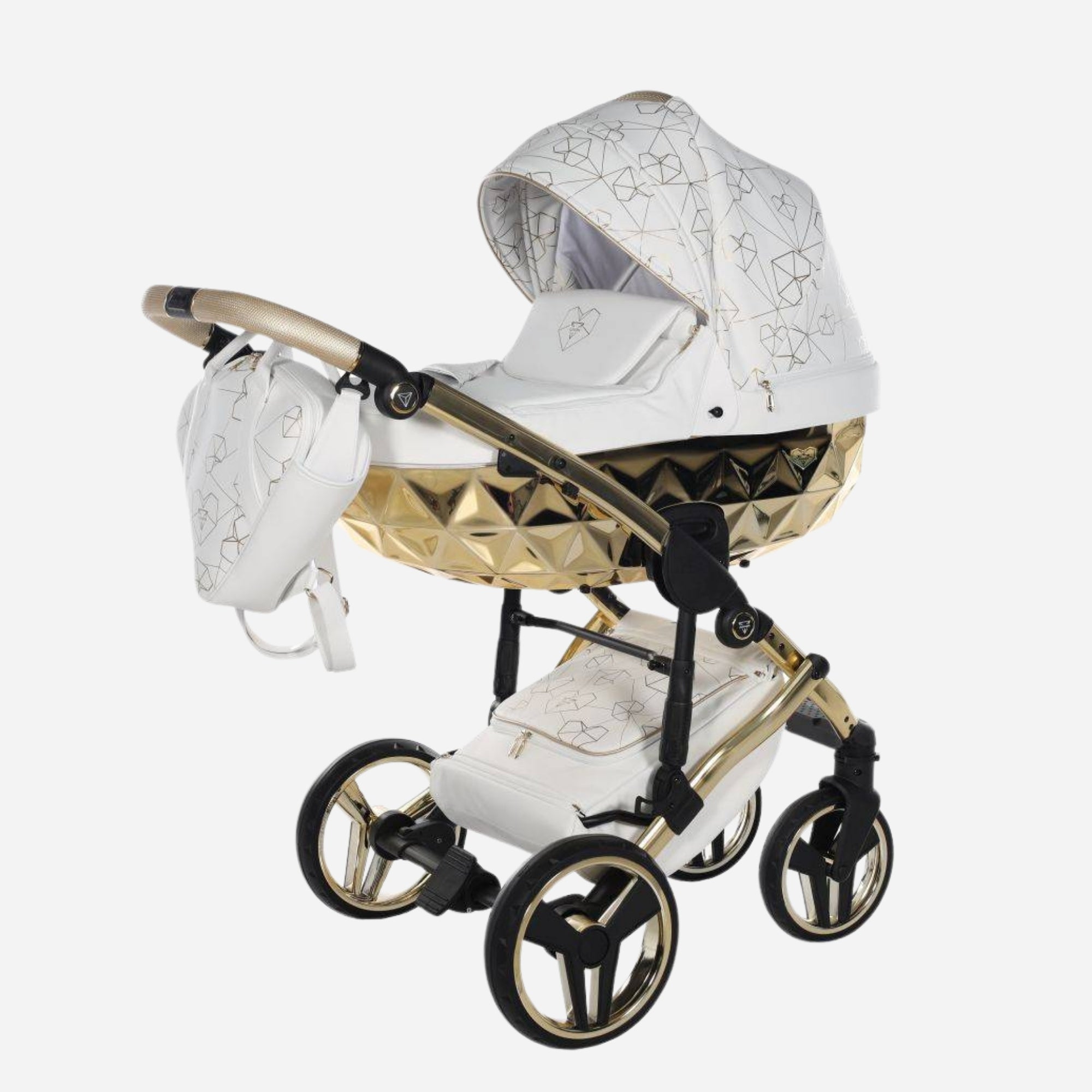 JUNAMA Kombikinderwagen Diamond Heart