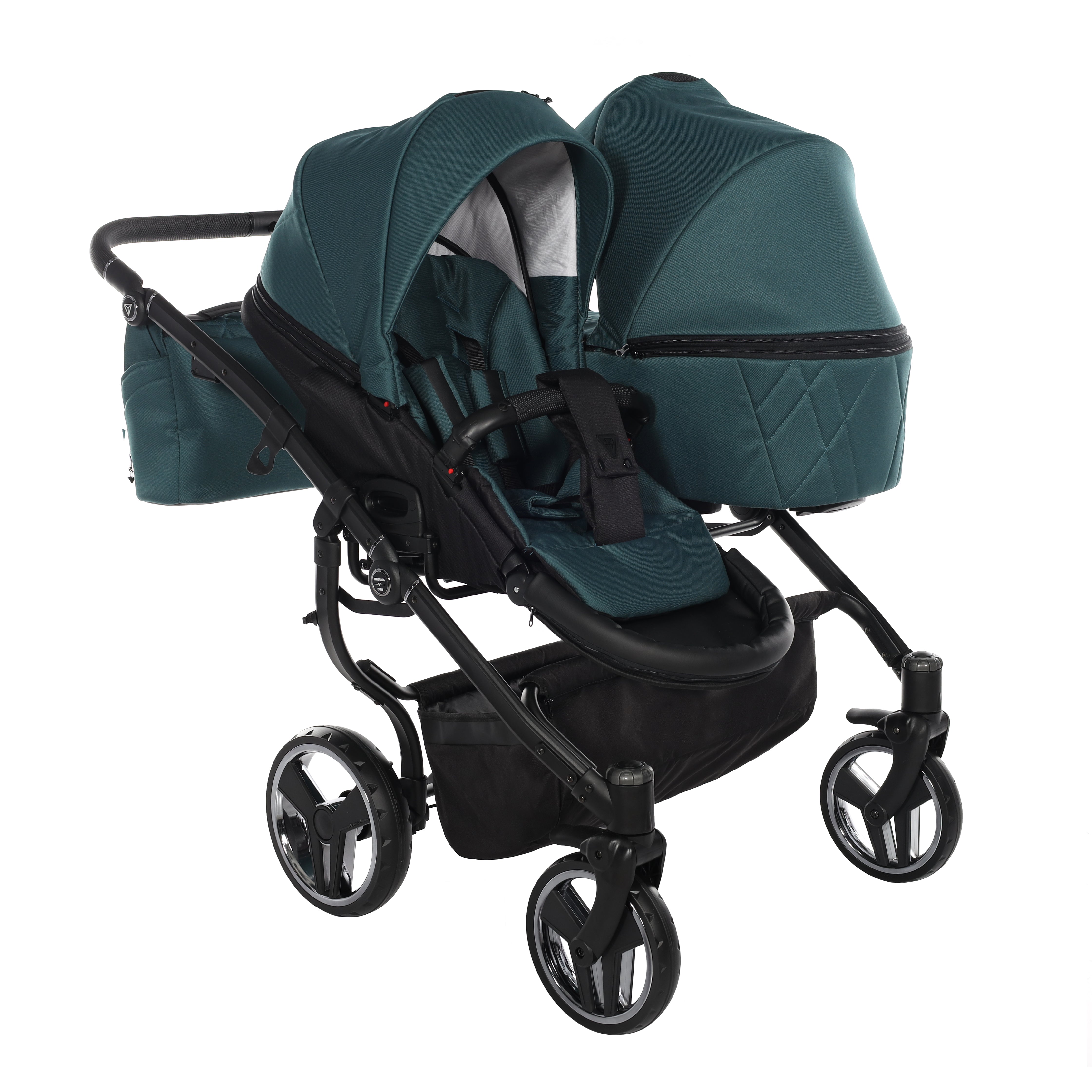 JUNAMA Zwillingskinderwagen Duo V3