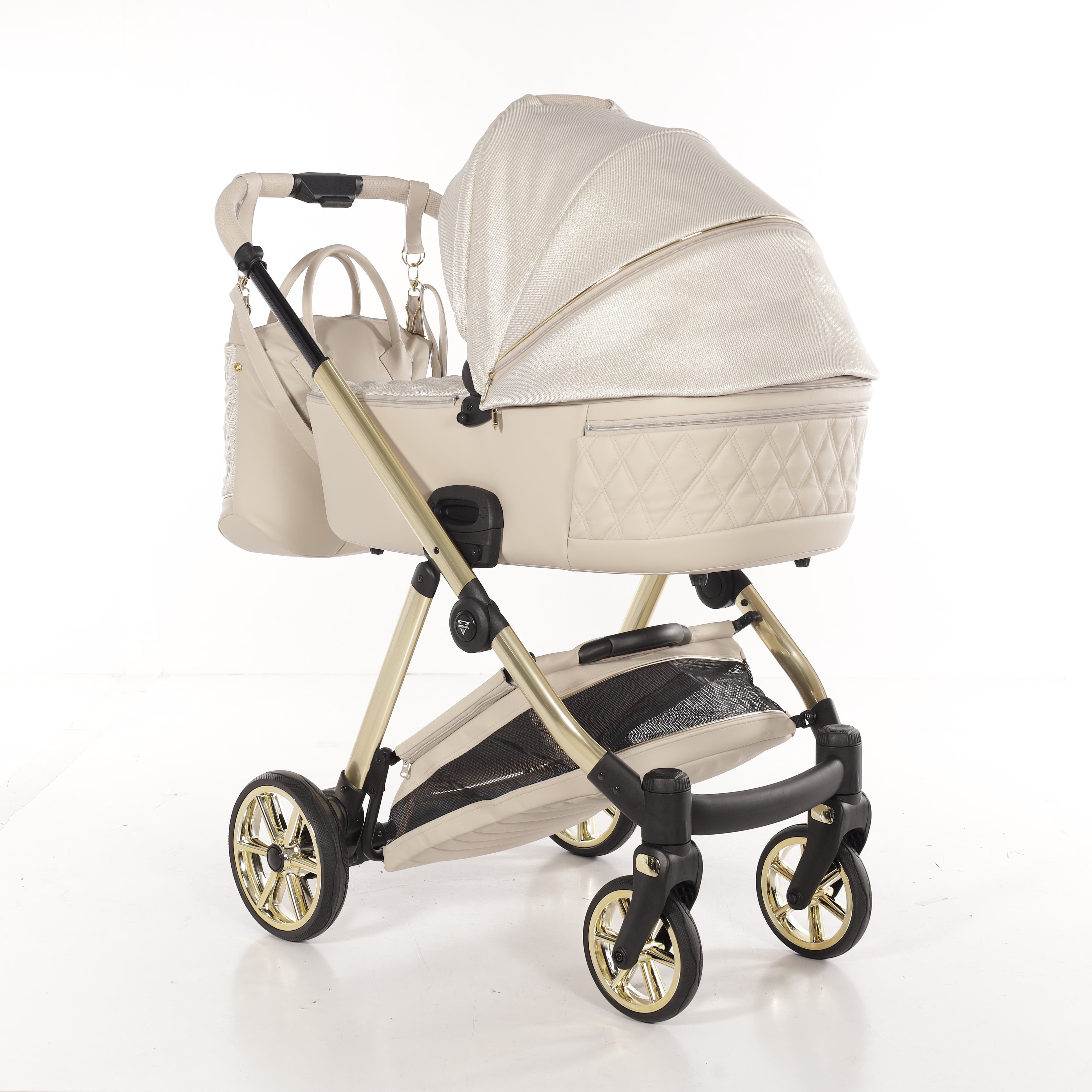 JUNAMA Kombikinderwagen Ellegante Lamé