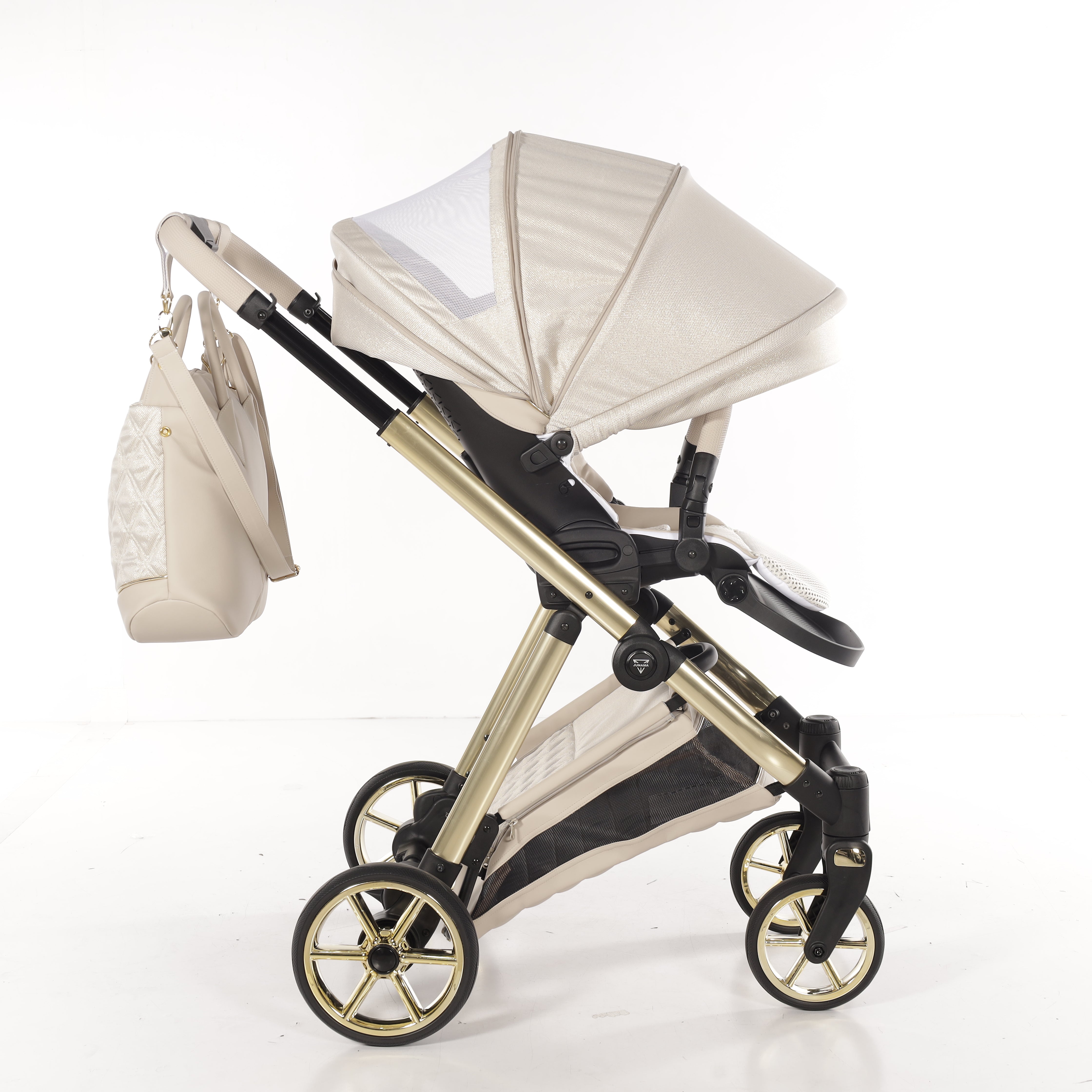 JUNAMA Kombikinderwagen Ellegante Lamé