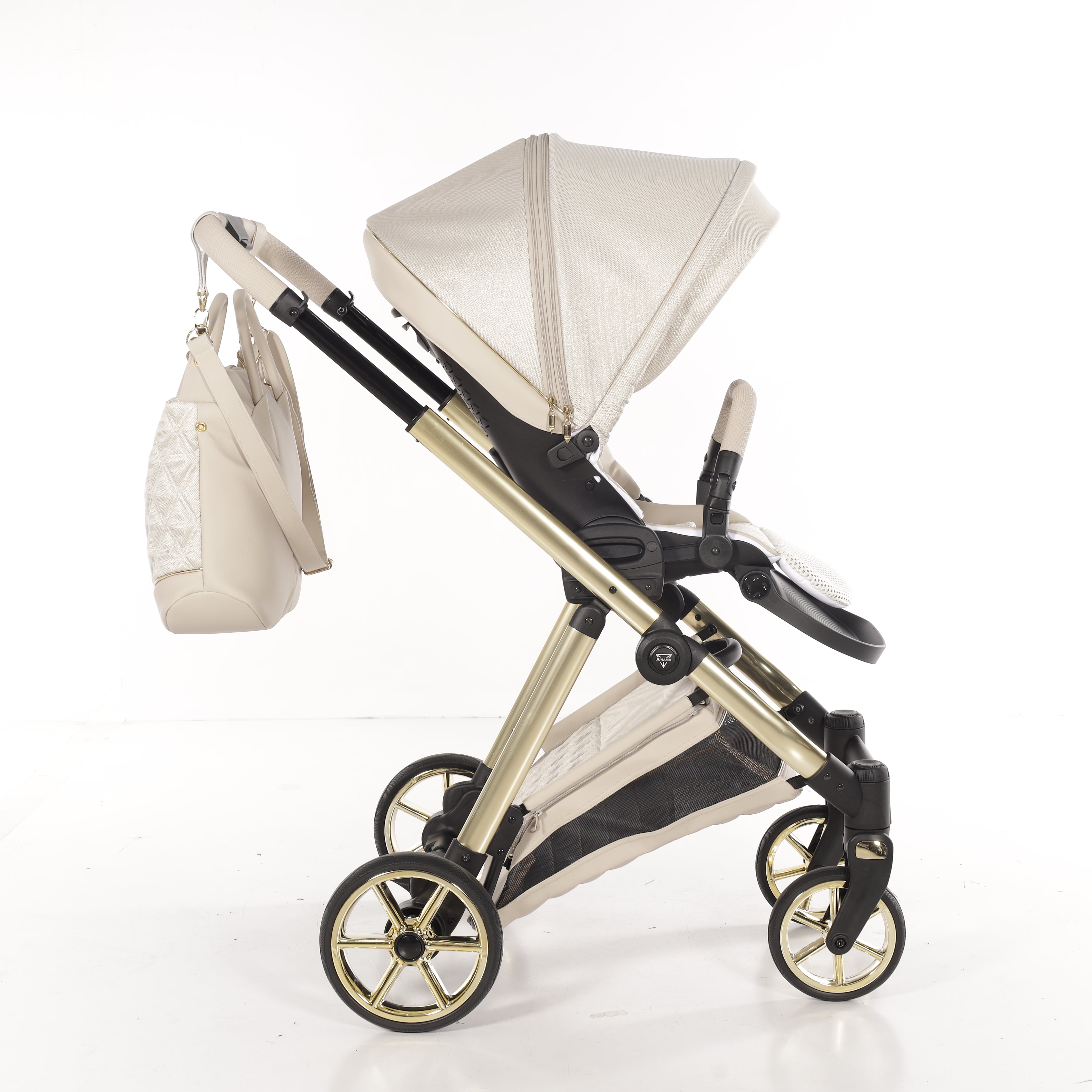 JUNAMA Kombikinderwagen Ellegante Lamé