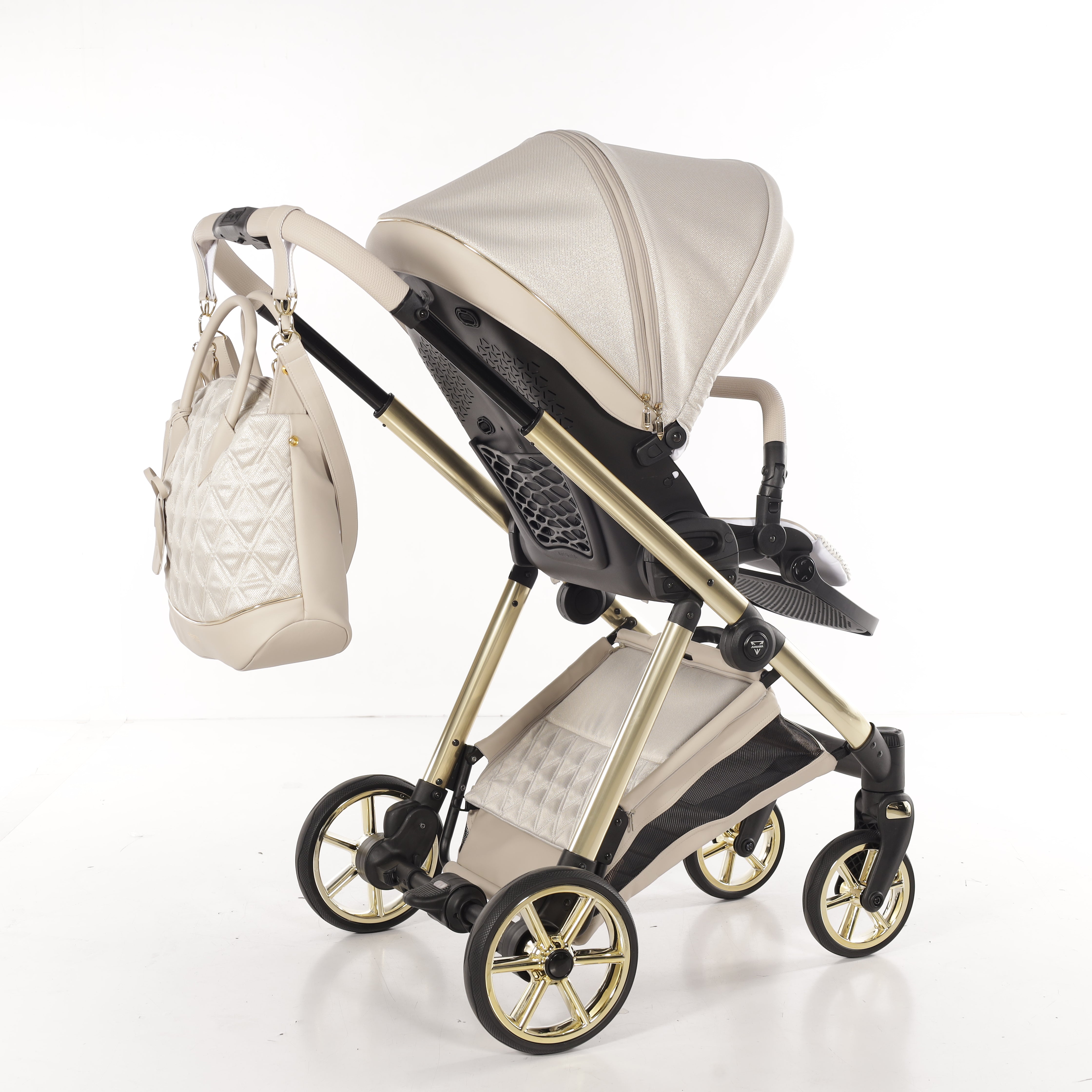 JUNAMA Kombikinderwagen Ellegante Lamé