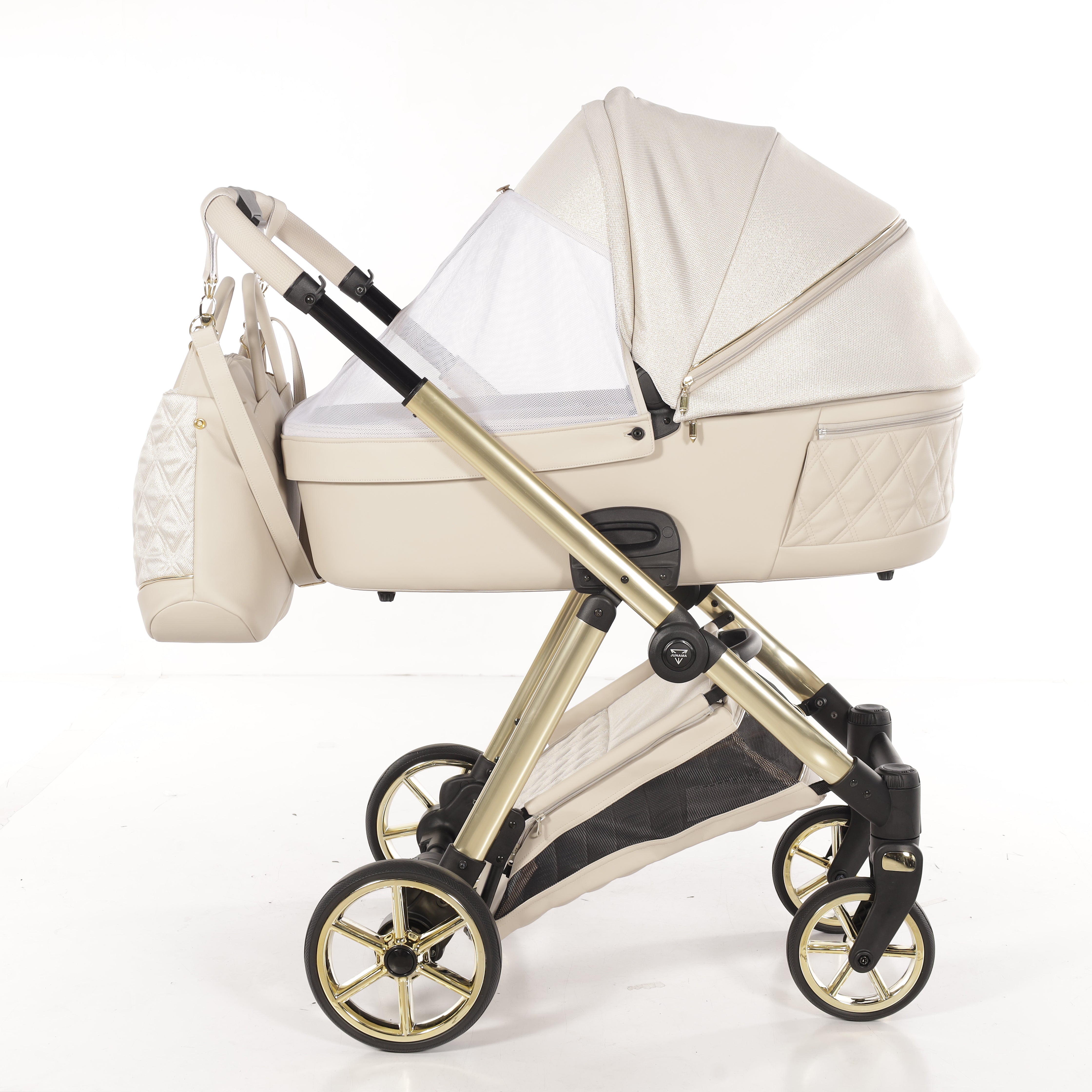 JUNAMA Kombikinderwagen Ellegante Lamé