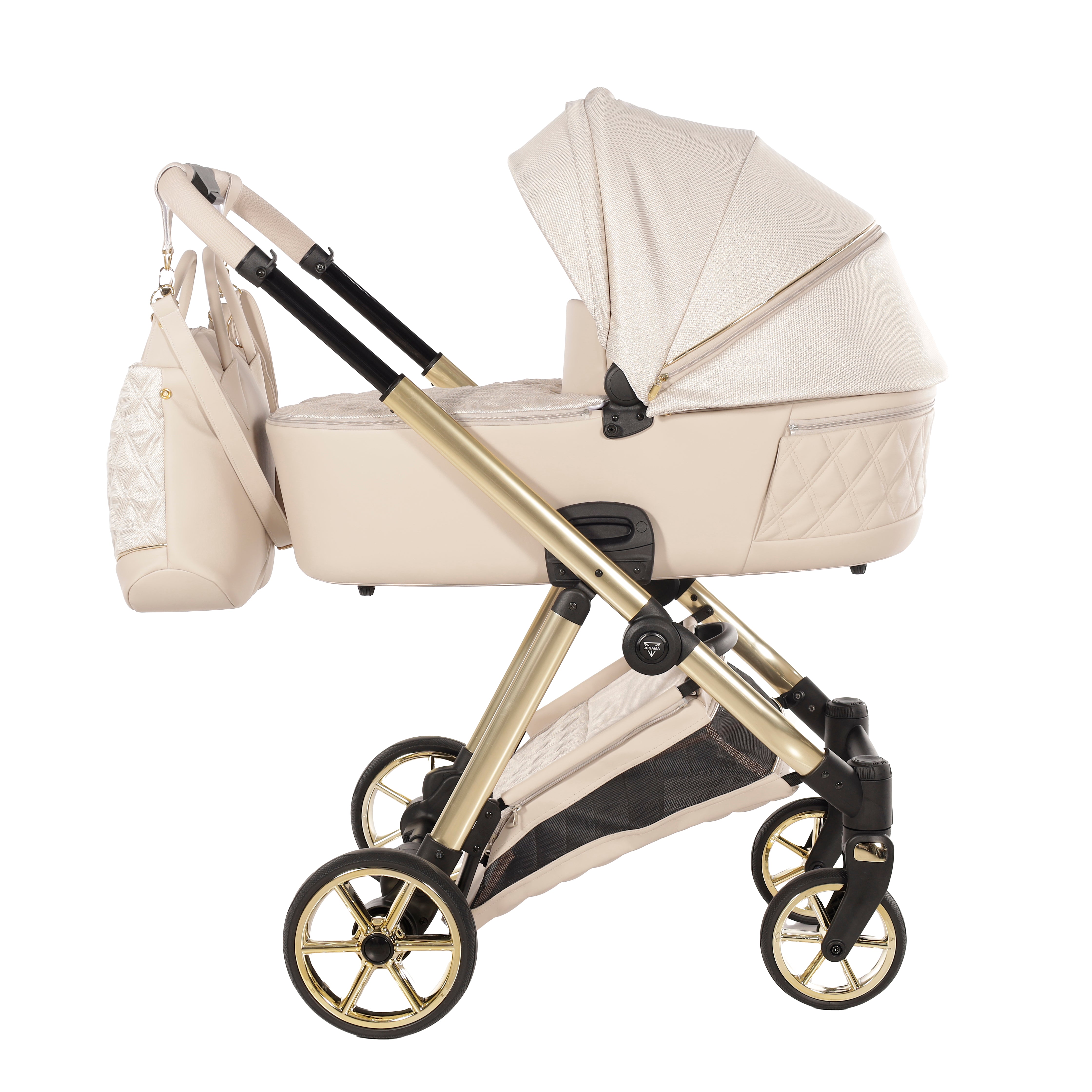JUNAMA Kombikinderwagen Ellegante Lamé
