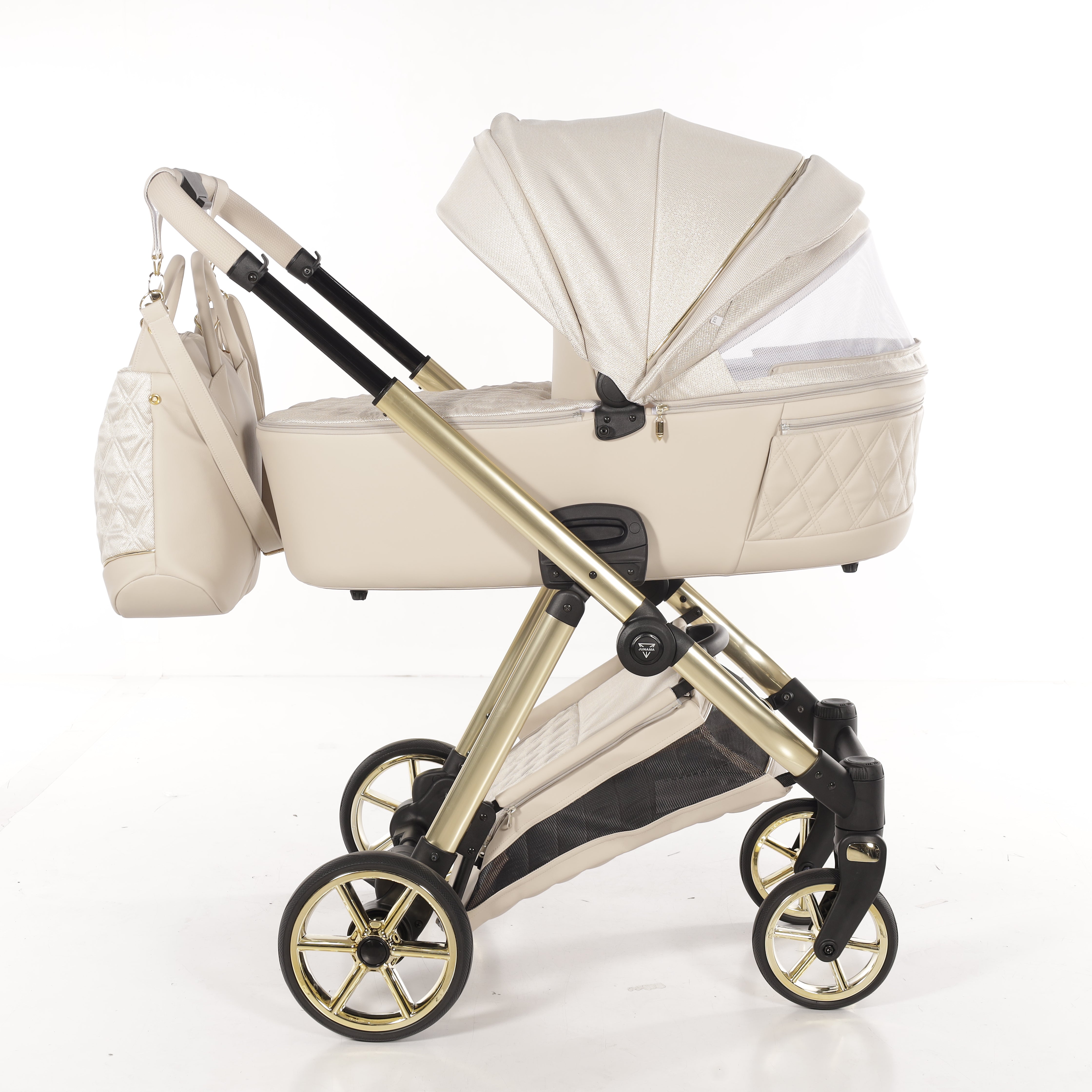JUNAMA Kombikinderwagen Ellegante Lamé