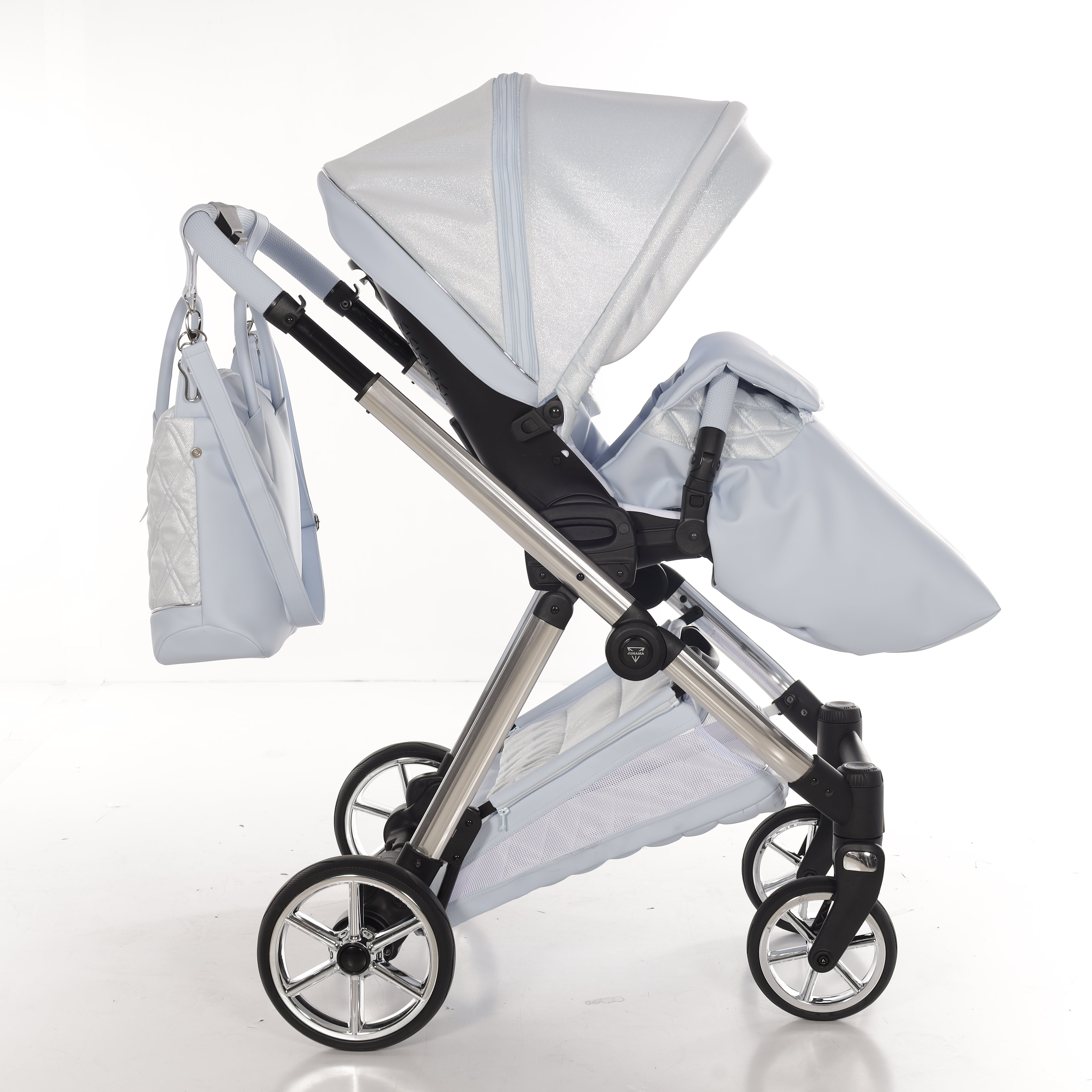 JUNAMA Kombikinderwagen Ellegante Lamé