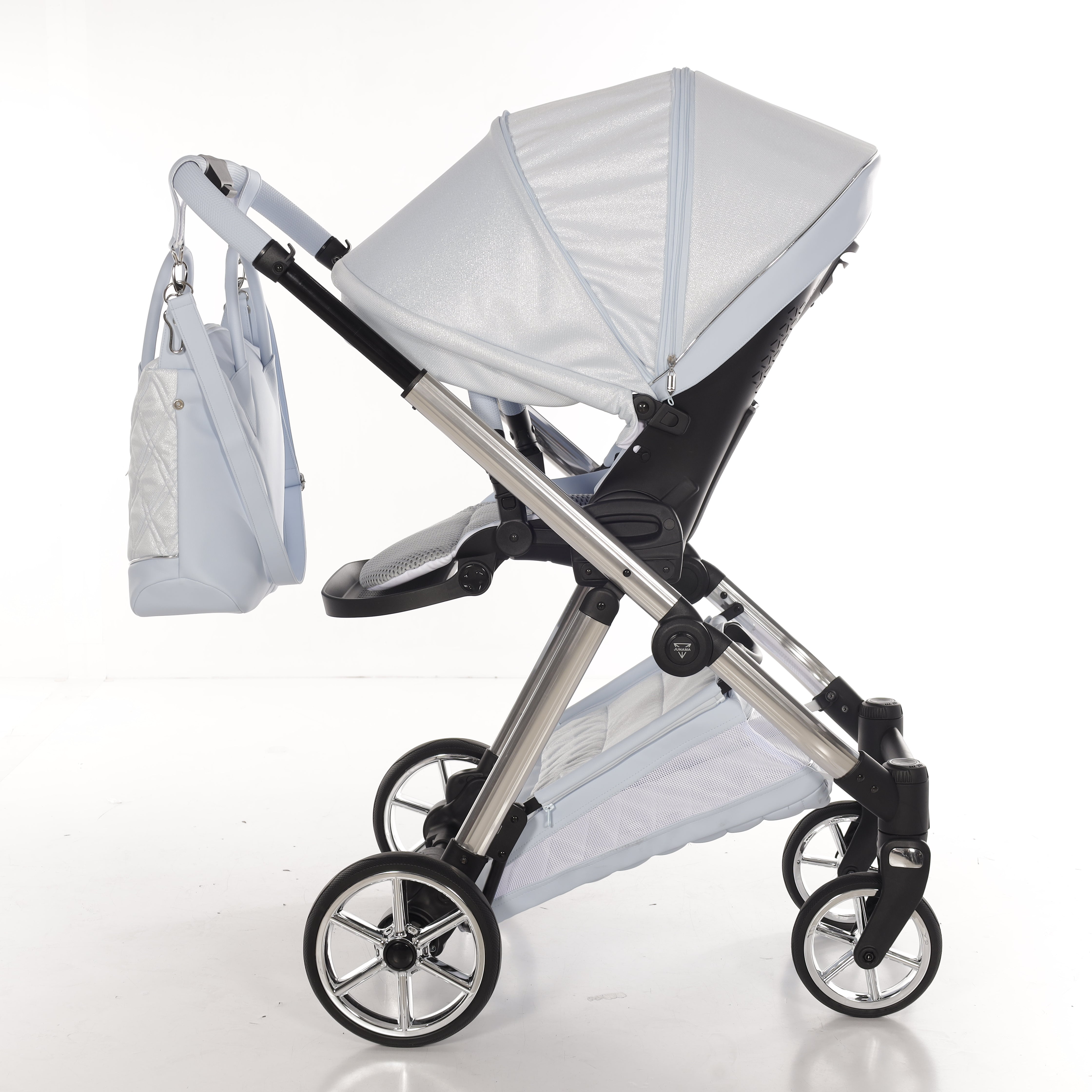 JUNAMA Kombikinderwagen Ellegante Lamé