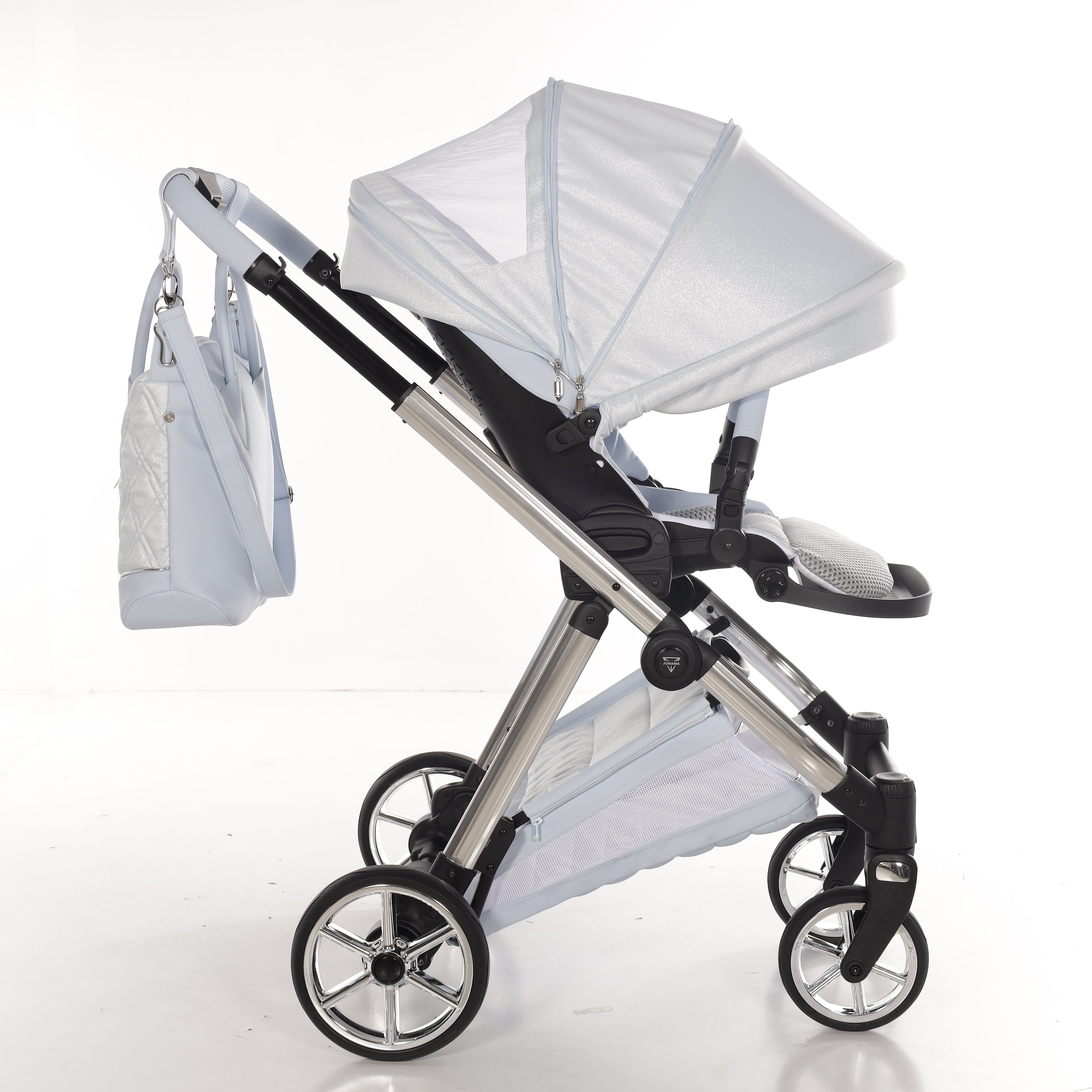 JUNAMA Kombikinderwagen Ellegante Lamé