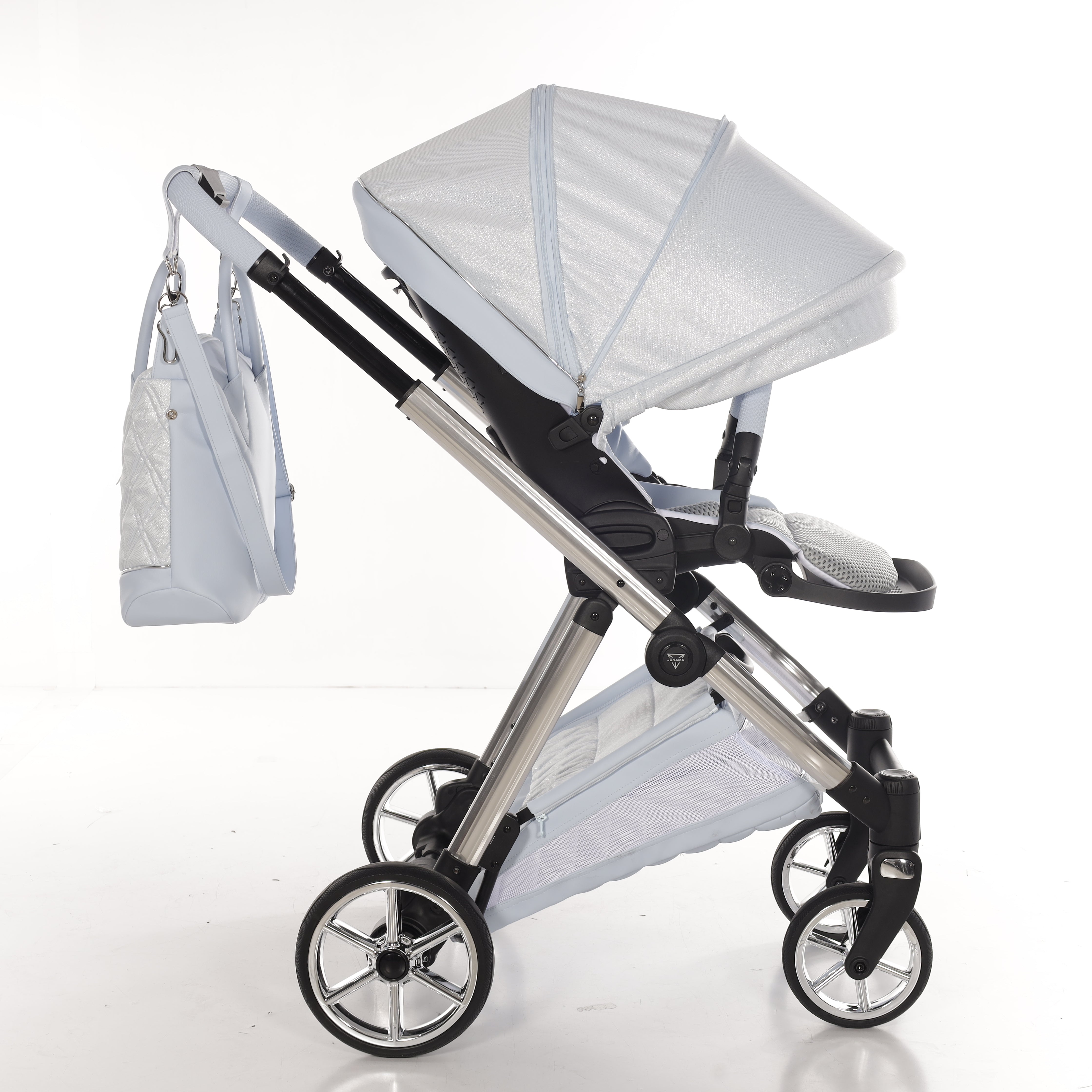 JUNAMA Kombikinderwagen Ellegante Lamé