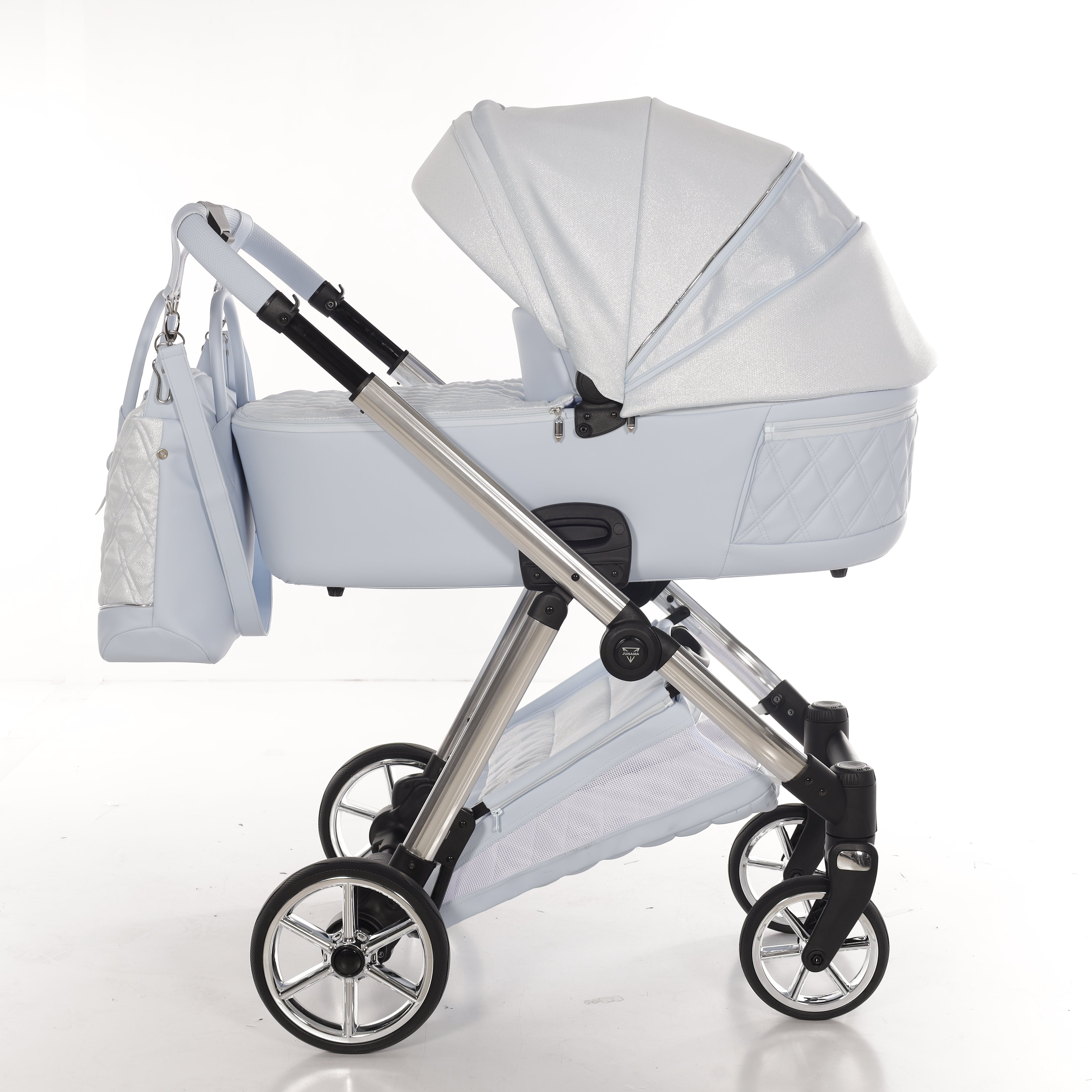 JUNAMA Kombikinderwagen Ellegante Lamé