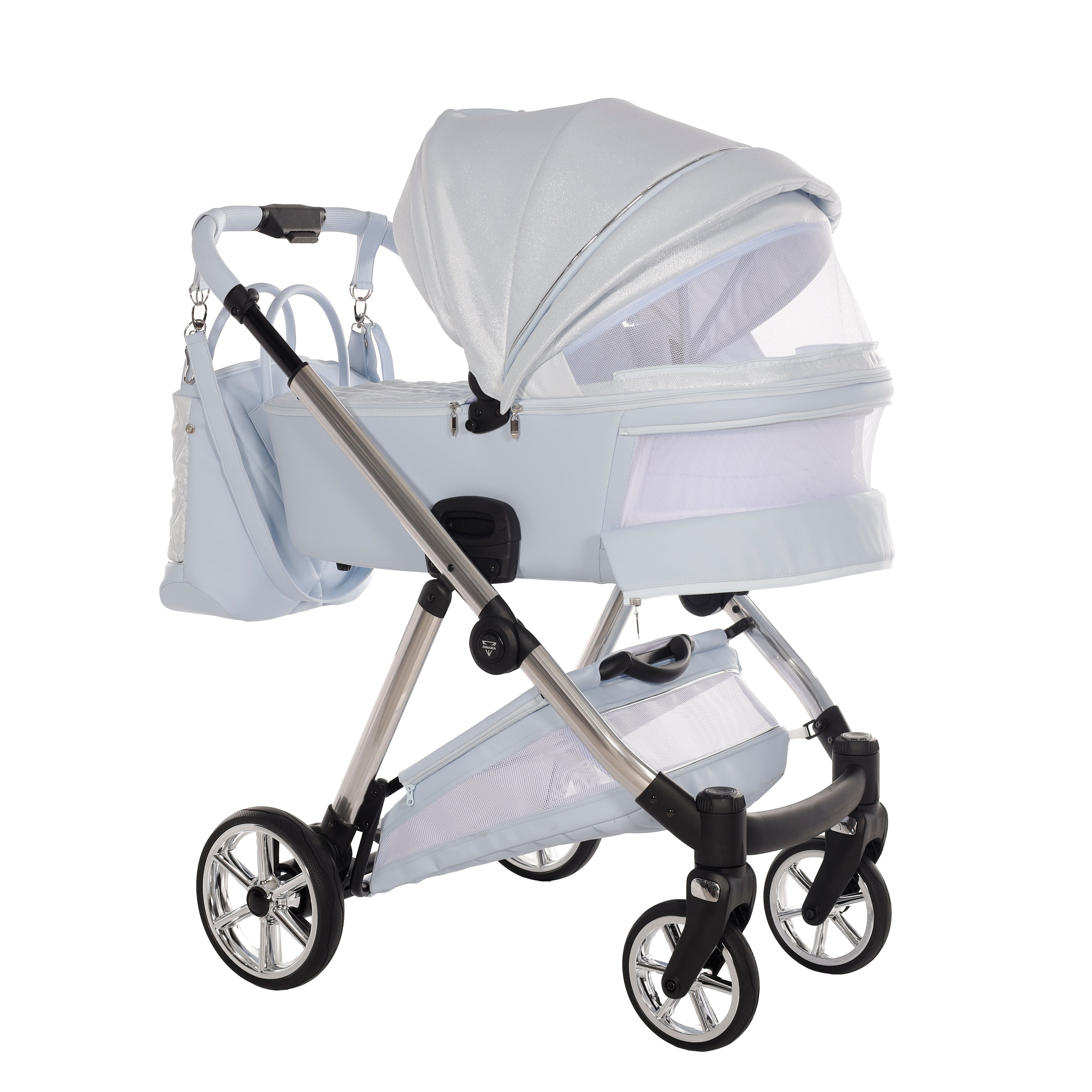 JUNAMA Kombikinderwagen Ellegante Lamé