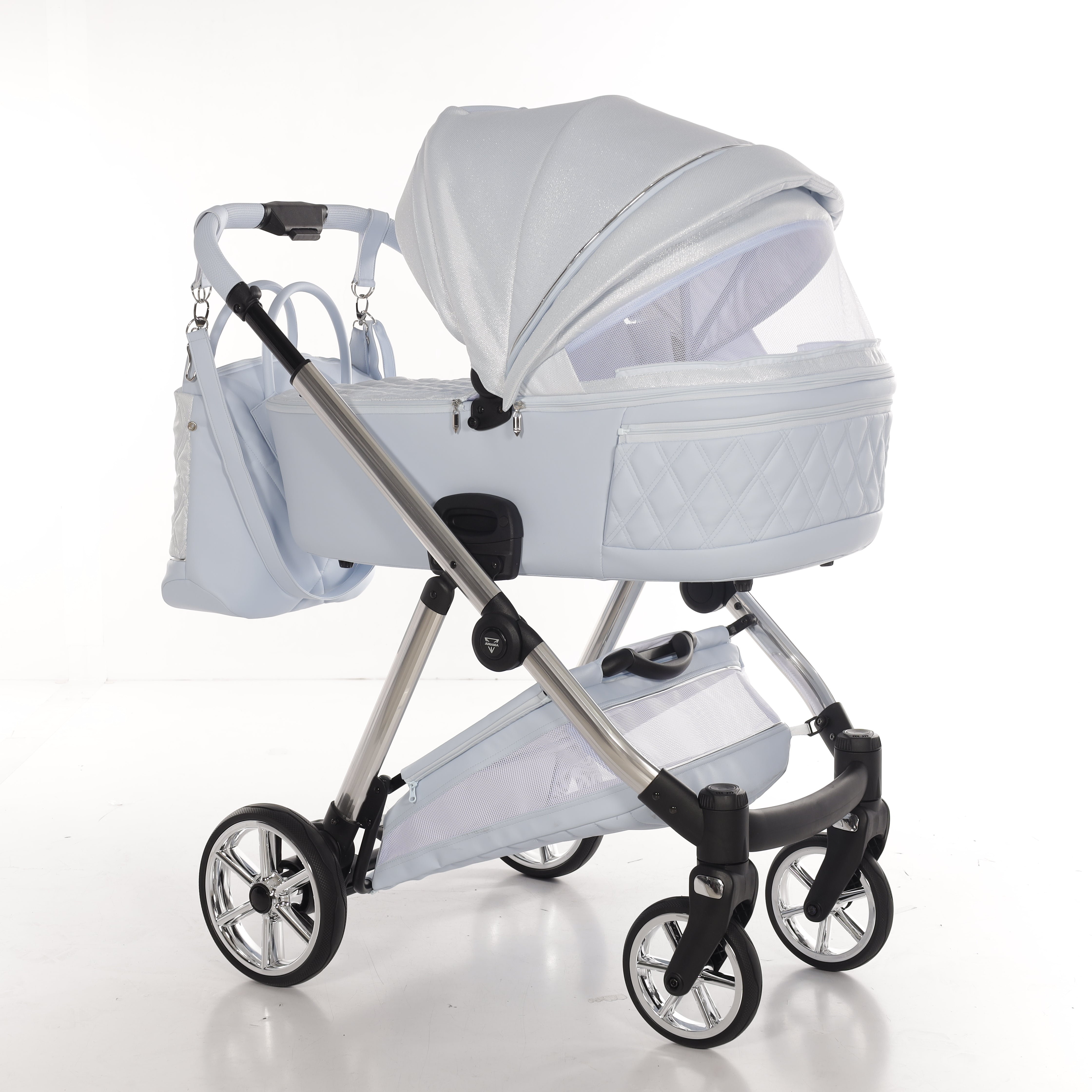 JUNAMA Kombikinderwagen Ellegante Lamé