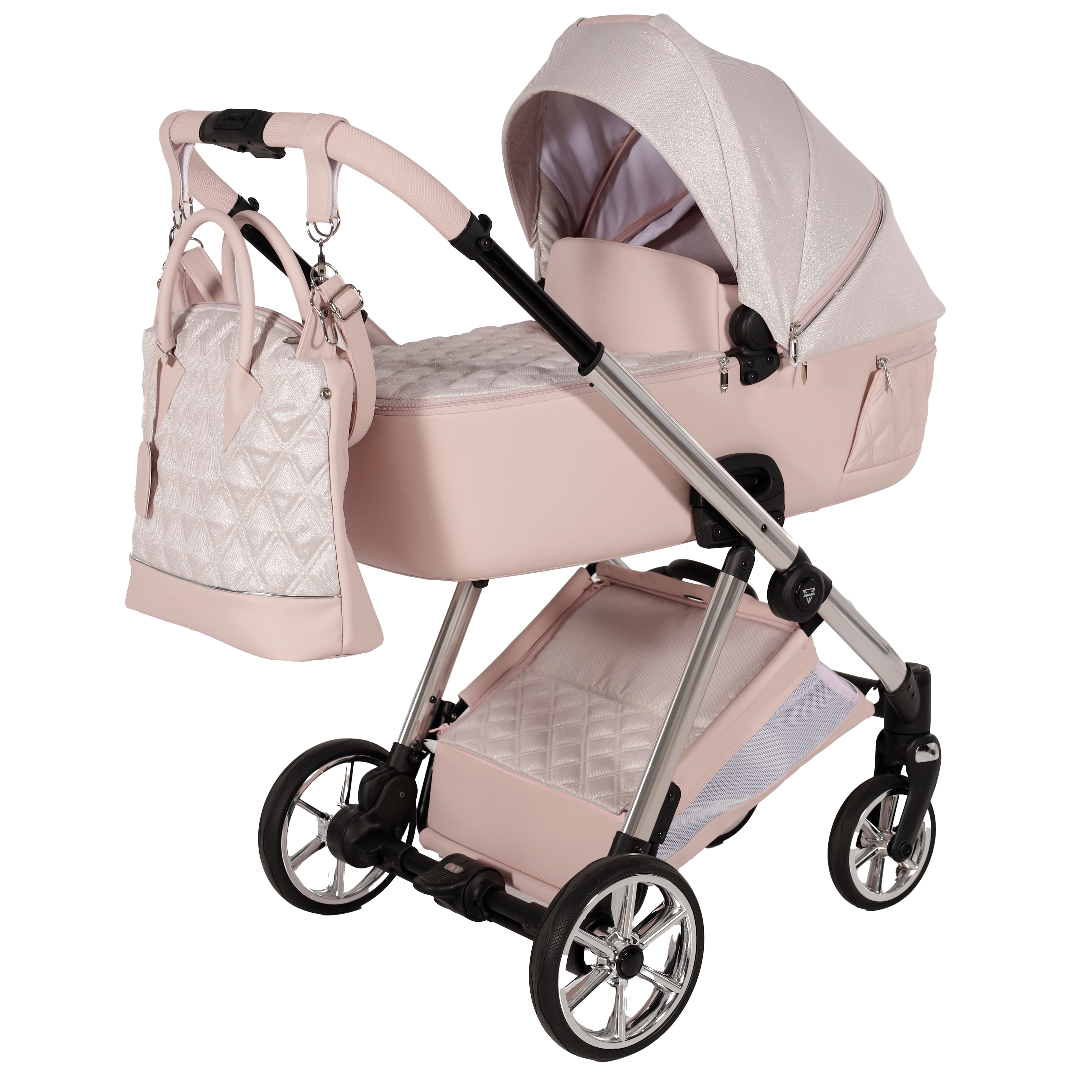 JUNAMA Kombikinderwagen Ellegante Lamé