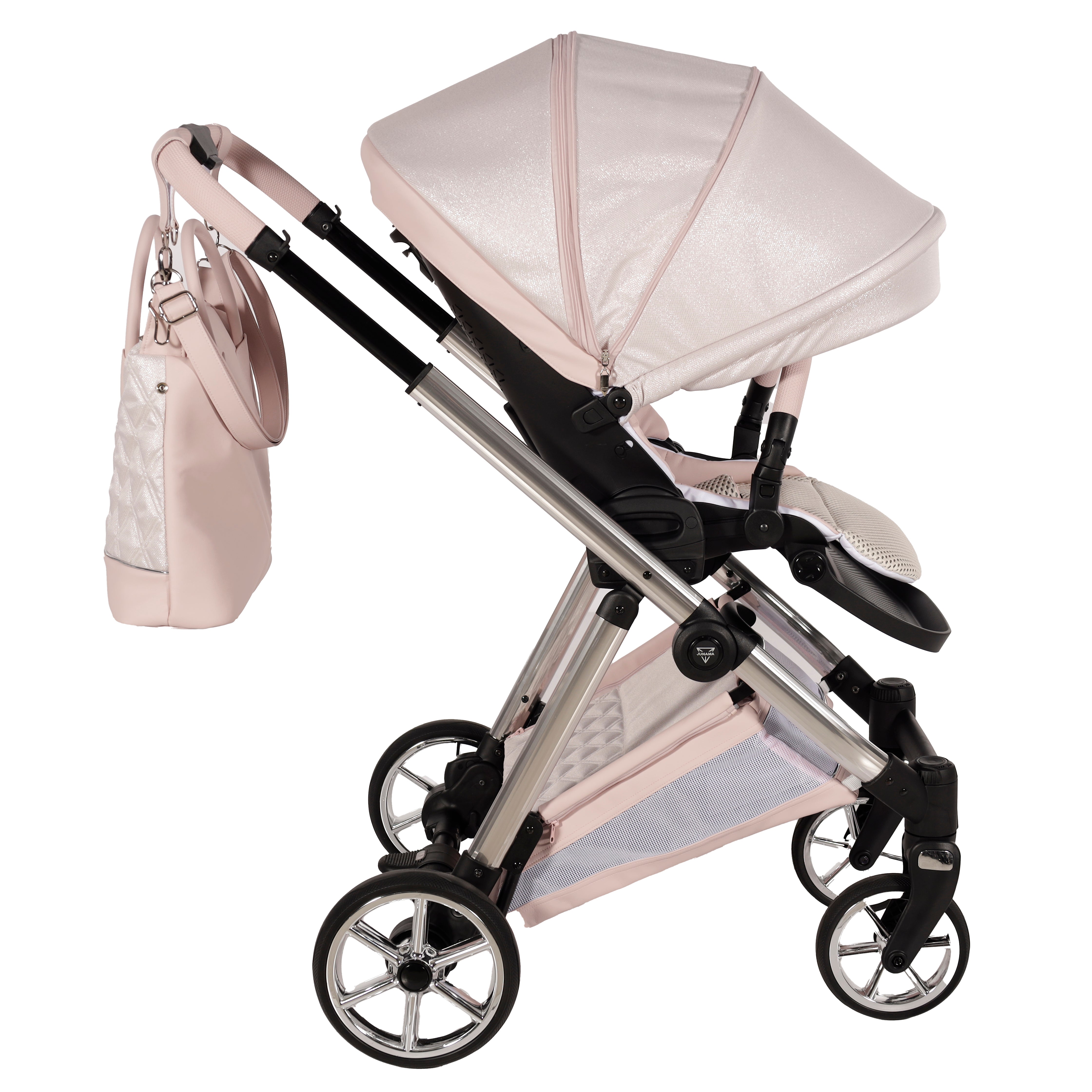 JUNAMA Kombikinderwagen Ellegante Lamé