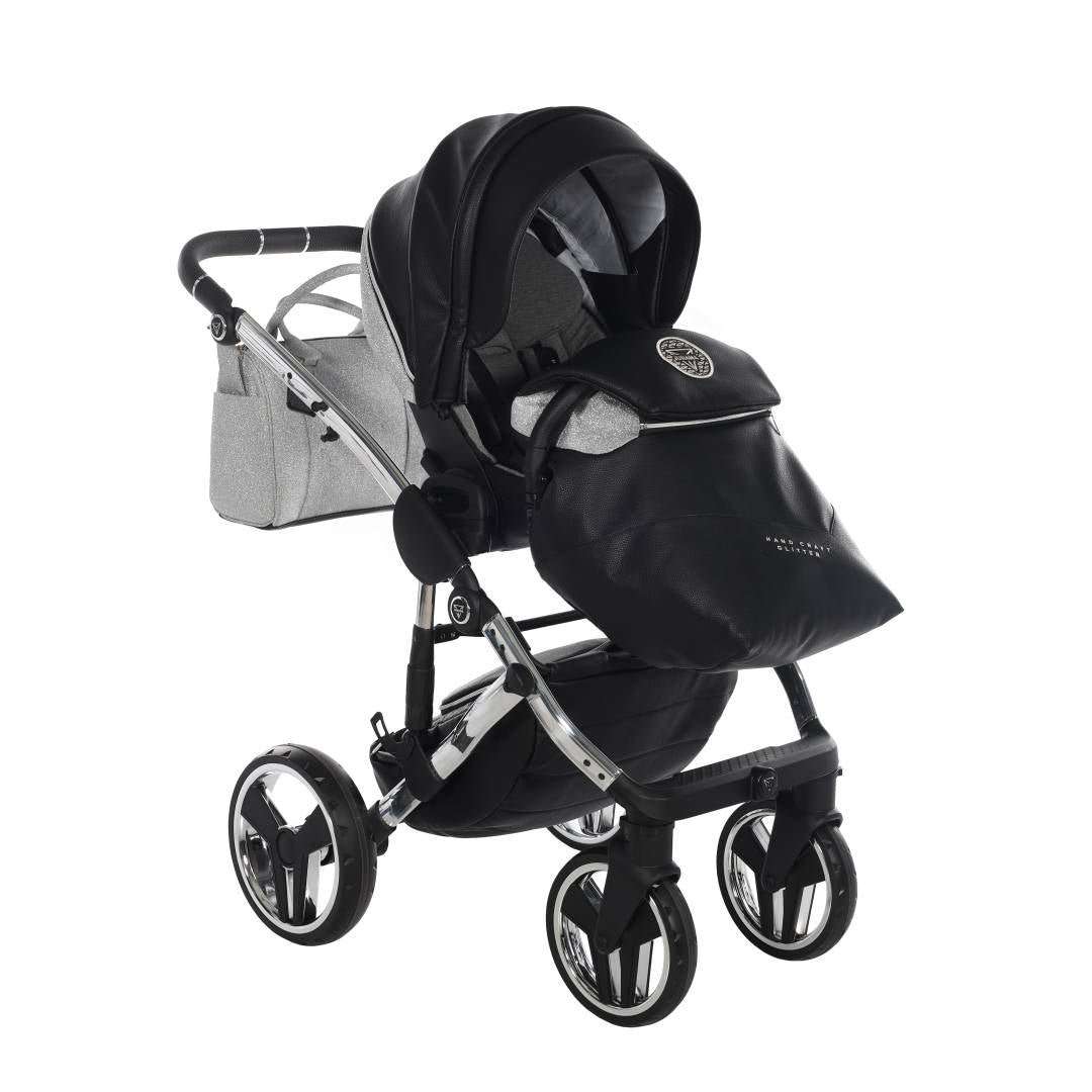 JUNAMA Kombikinderwagen Diamond Hand Craft Glitter
