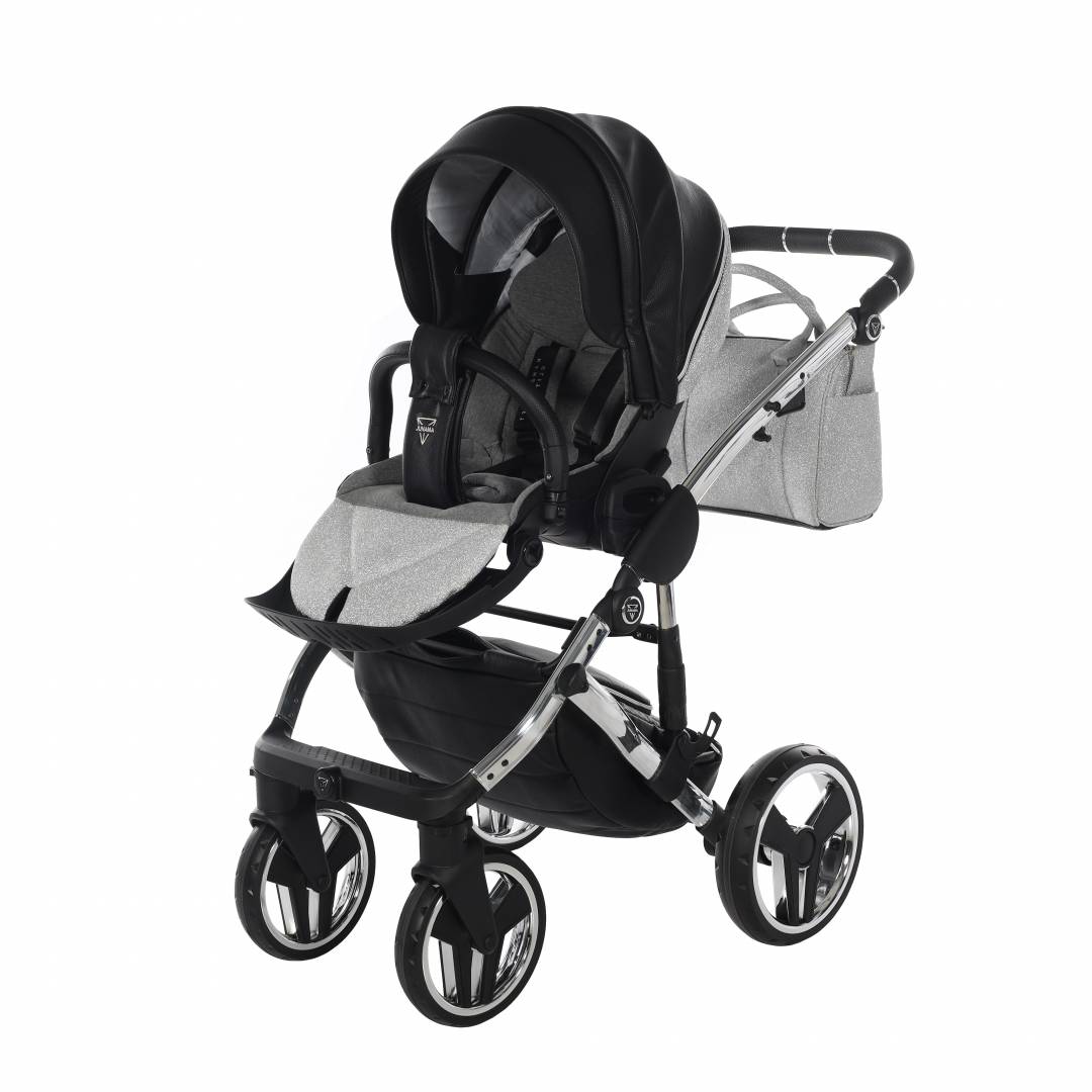 JUNAMA Kombikinderwagen Diamond Hand Craft Glitter