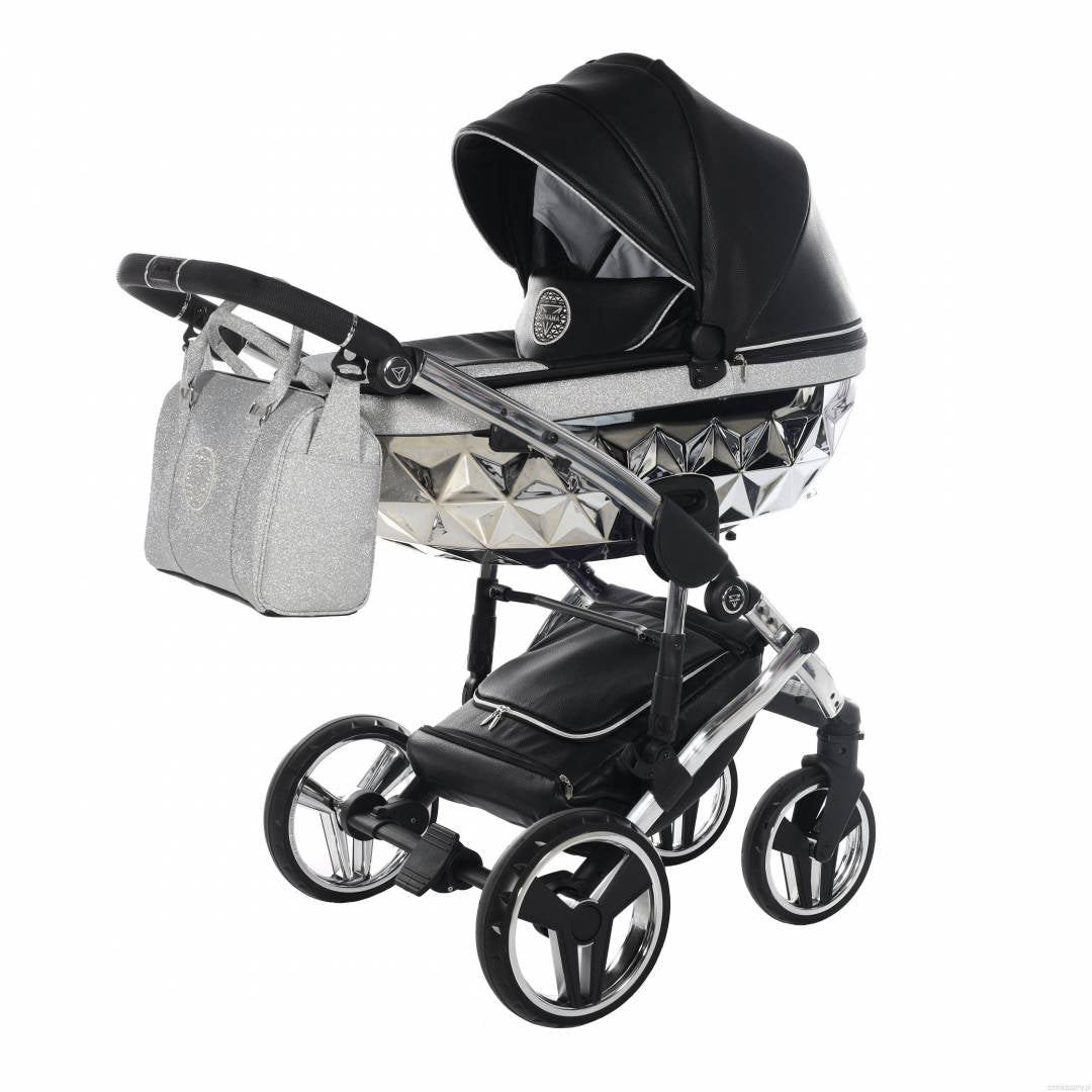 JUNAMA Kombikinderwagen Diamond Hand Craft Glitter