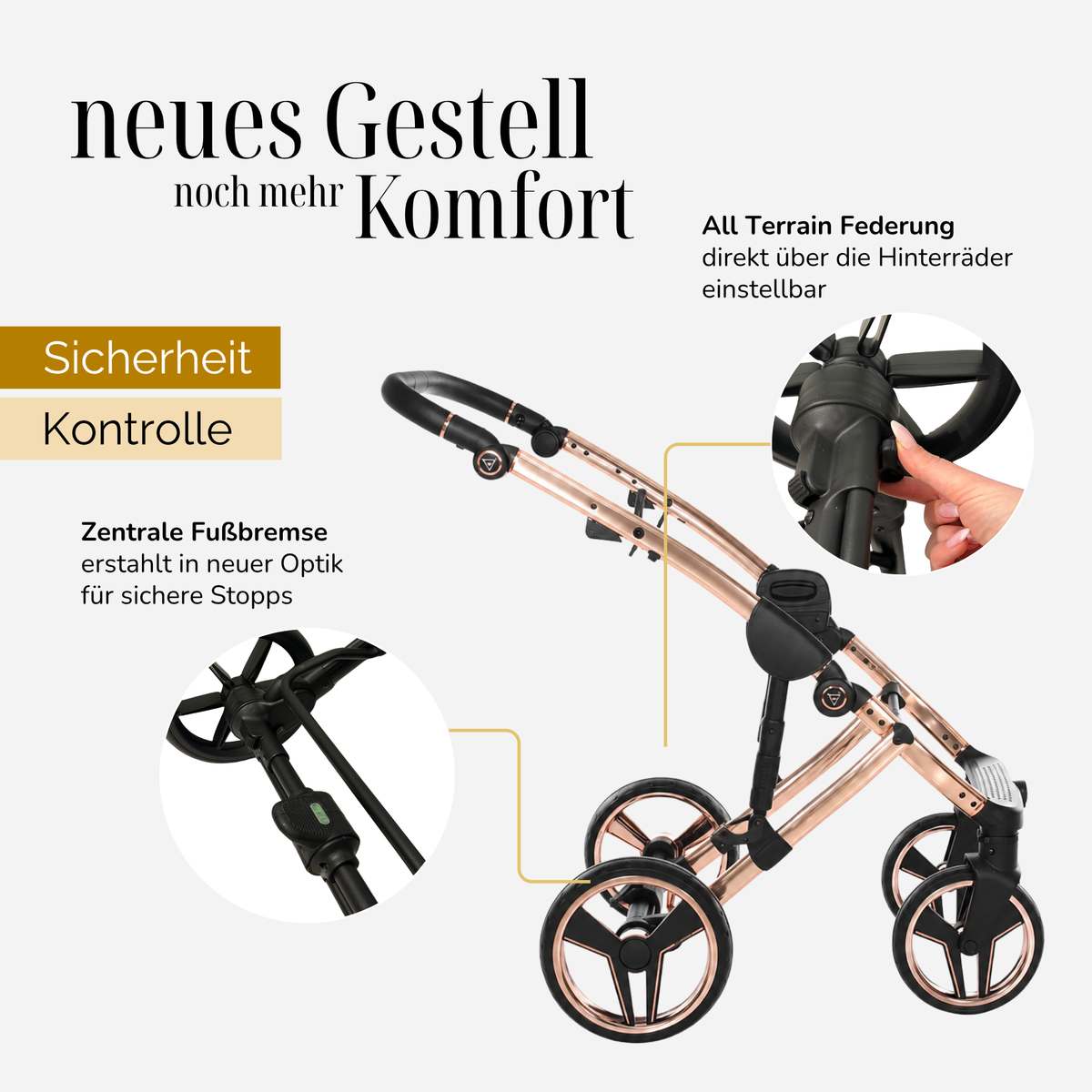 JUNAMA Kombikinderwagen Diamond S-Line