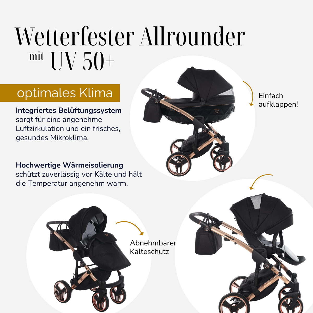 JUNAMA Kombikinderwagen Diamond S-Line