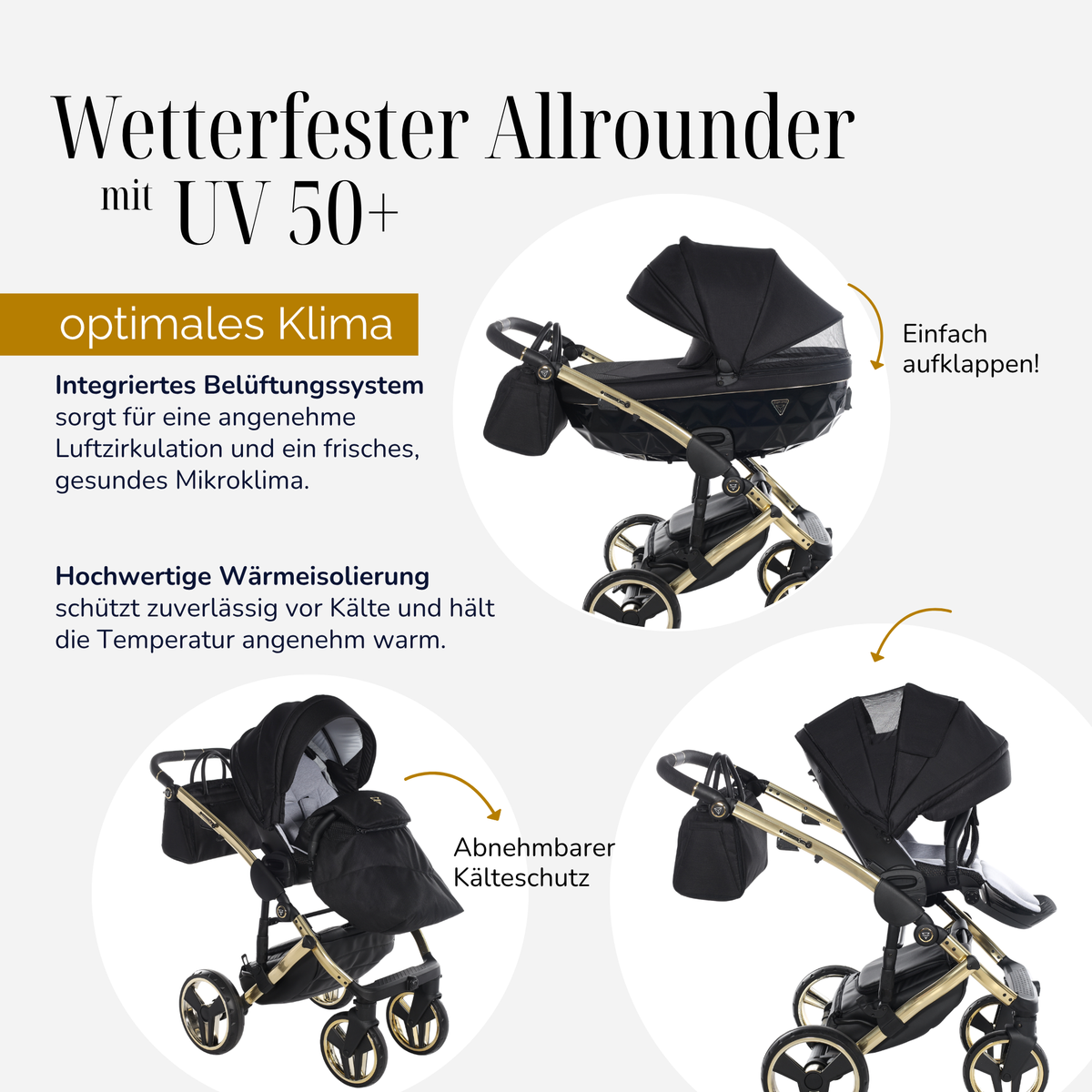 JUNAMA Kombikinderwagen Diamond S-Line