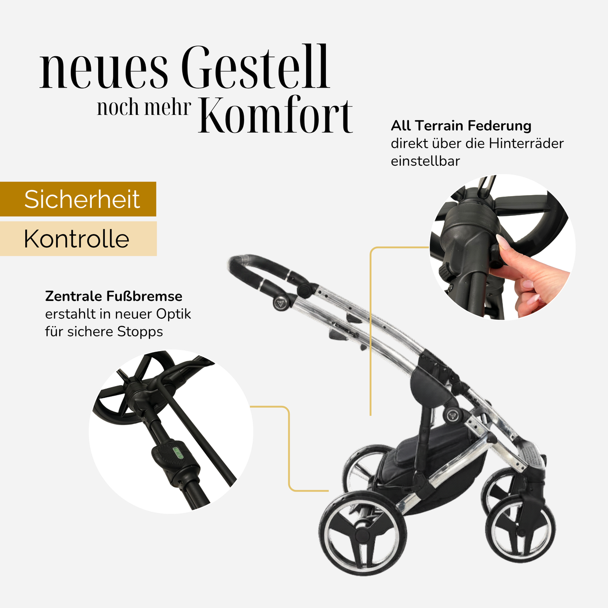 JUNAMA Kombikinderwagen Diamond S-Line