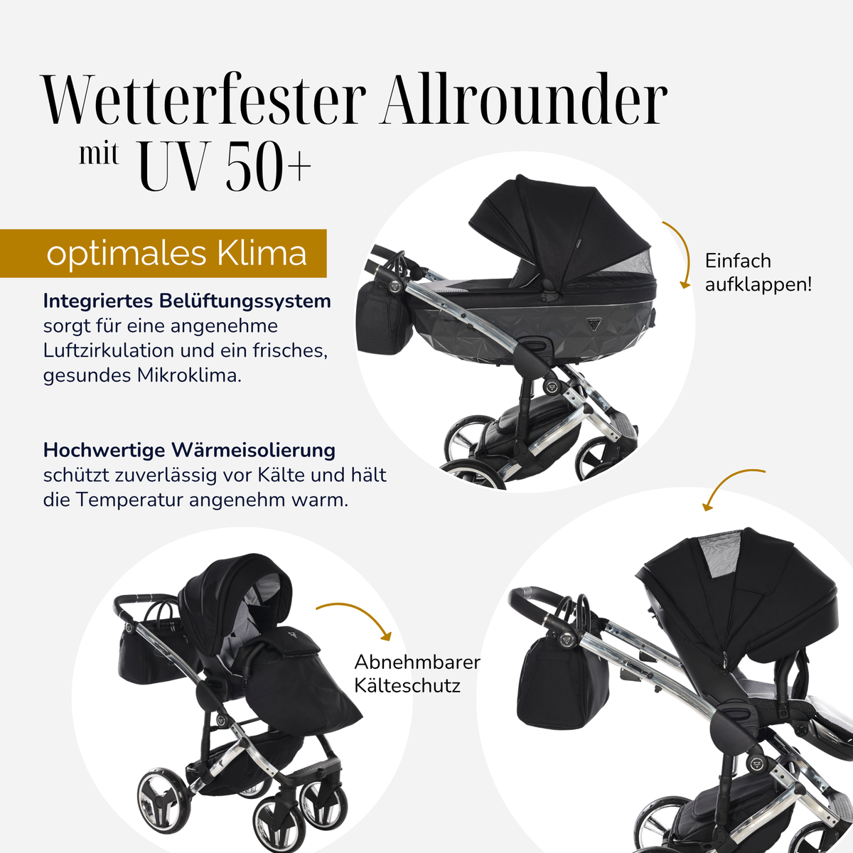 JUNAMA Kombikinderwagen Diamond S-Line