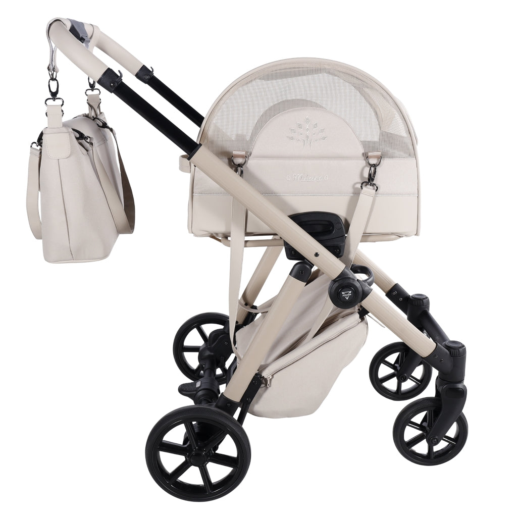 JUNAMA 2-in-1 Hunde Buggy und Trägerbox