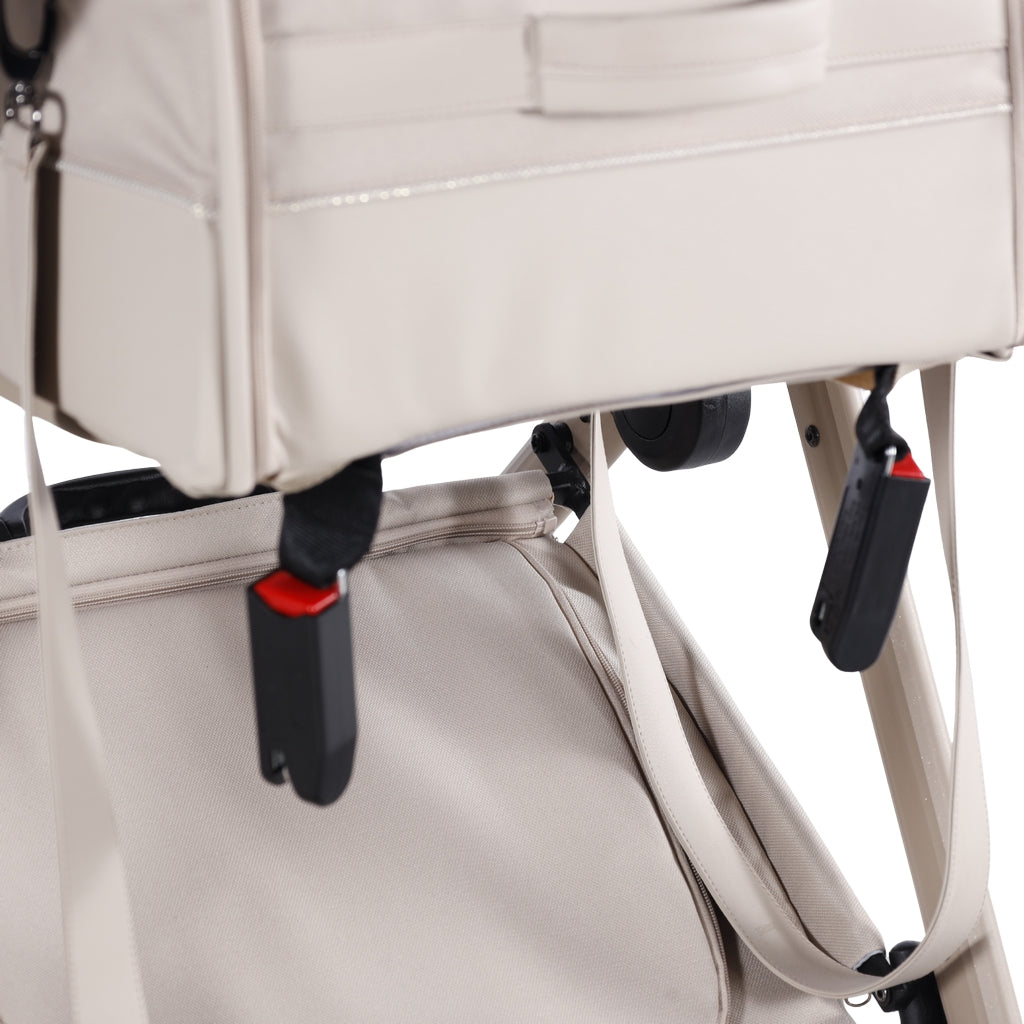 JUNAMA 2-in-1 Hunde Buggy und Trägerbox