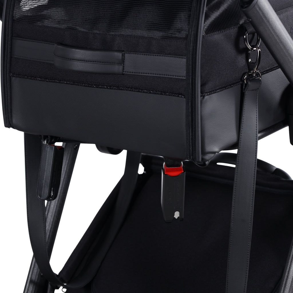 JUNAMA 2-in-1 Hunde Buggy und Trägerbox