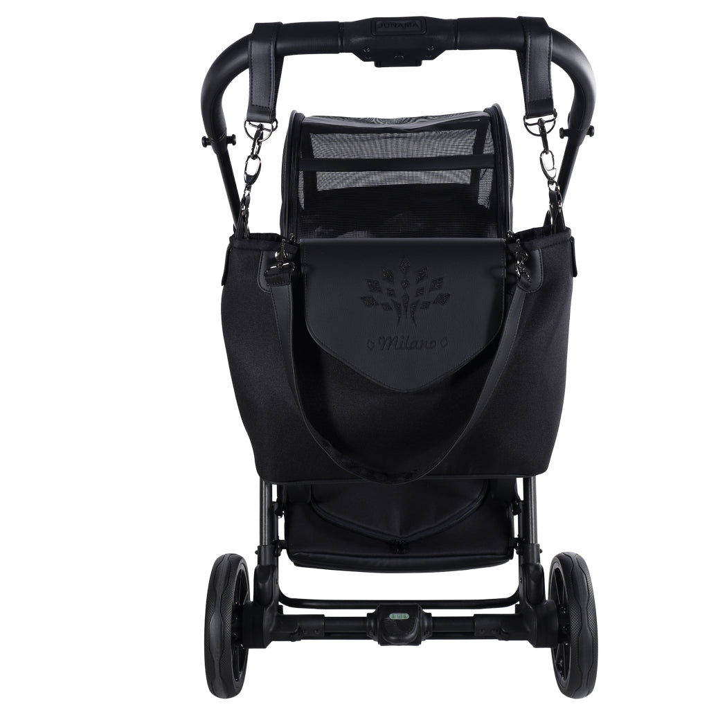 JUNAMA 2-in-1 Hunde Buggy und Trägerbox