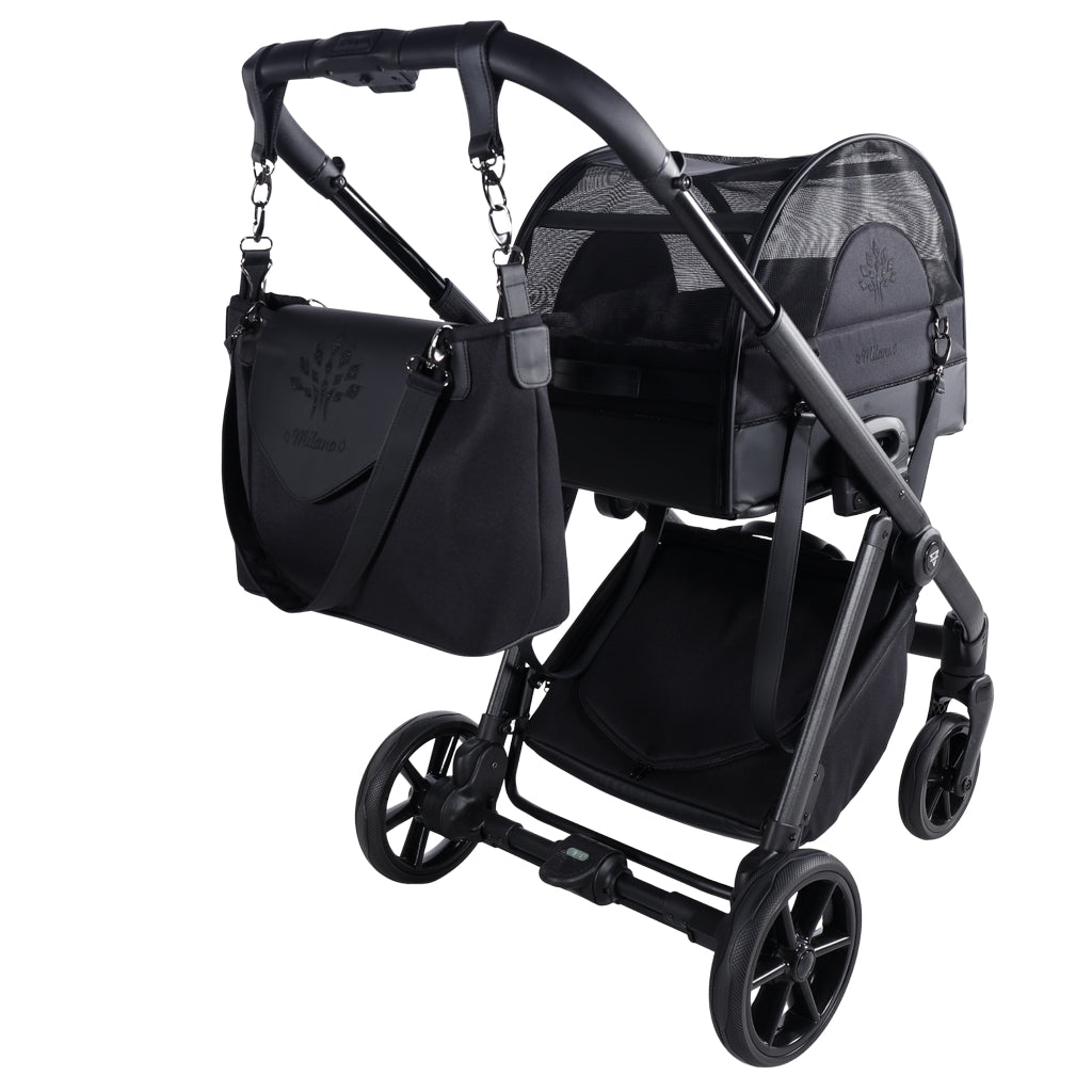 JUNAMA 2-in-1 Hunde Buggy und Trägerbox